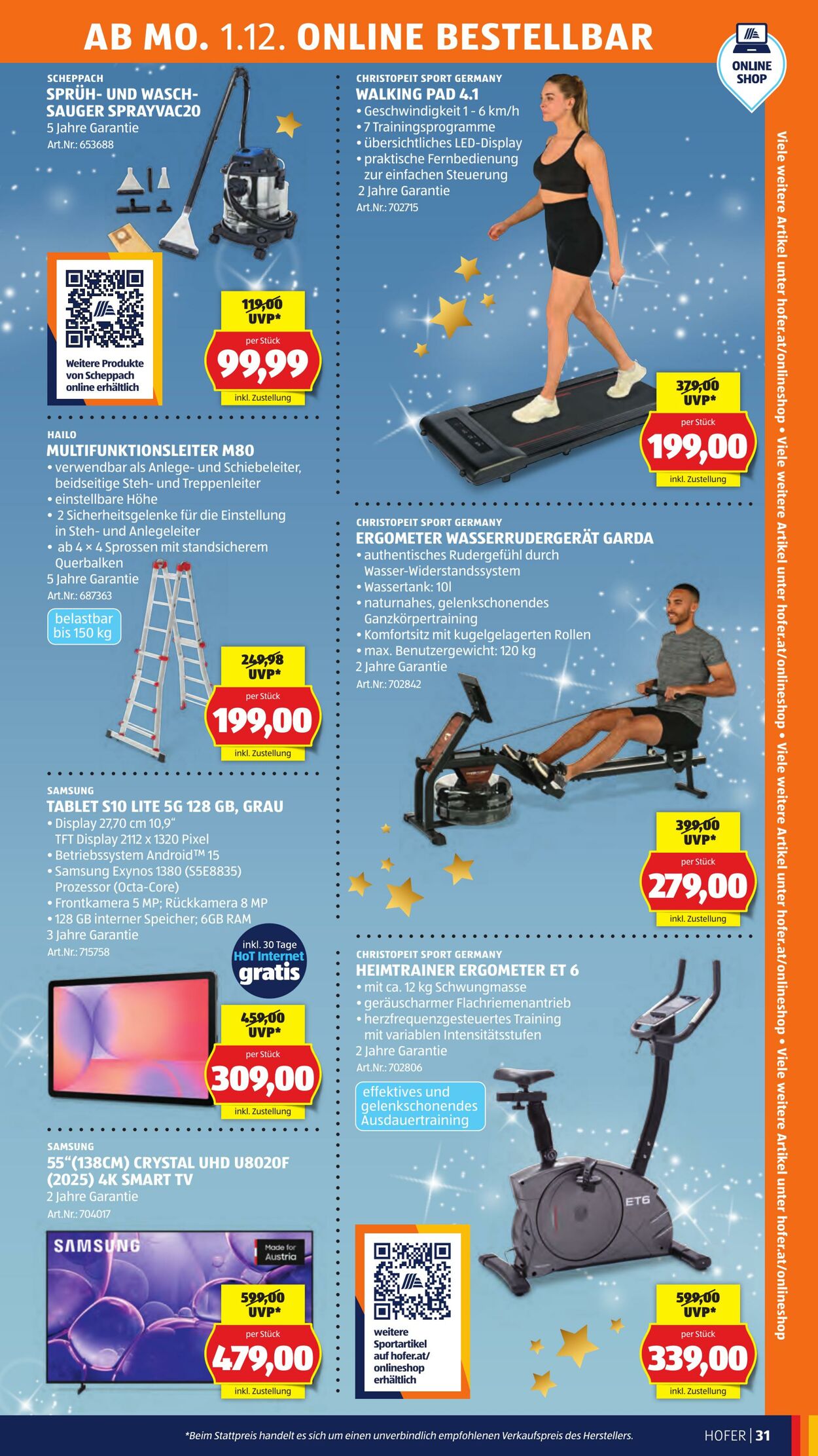 Prospekt Hofer 28.11.2025 - 04.12.2025