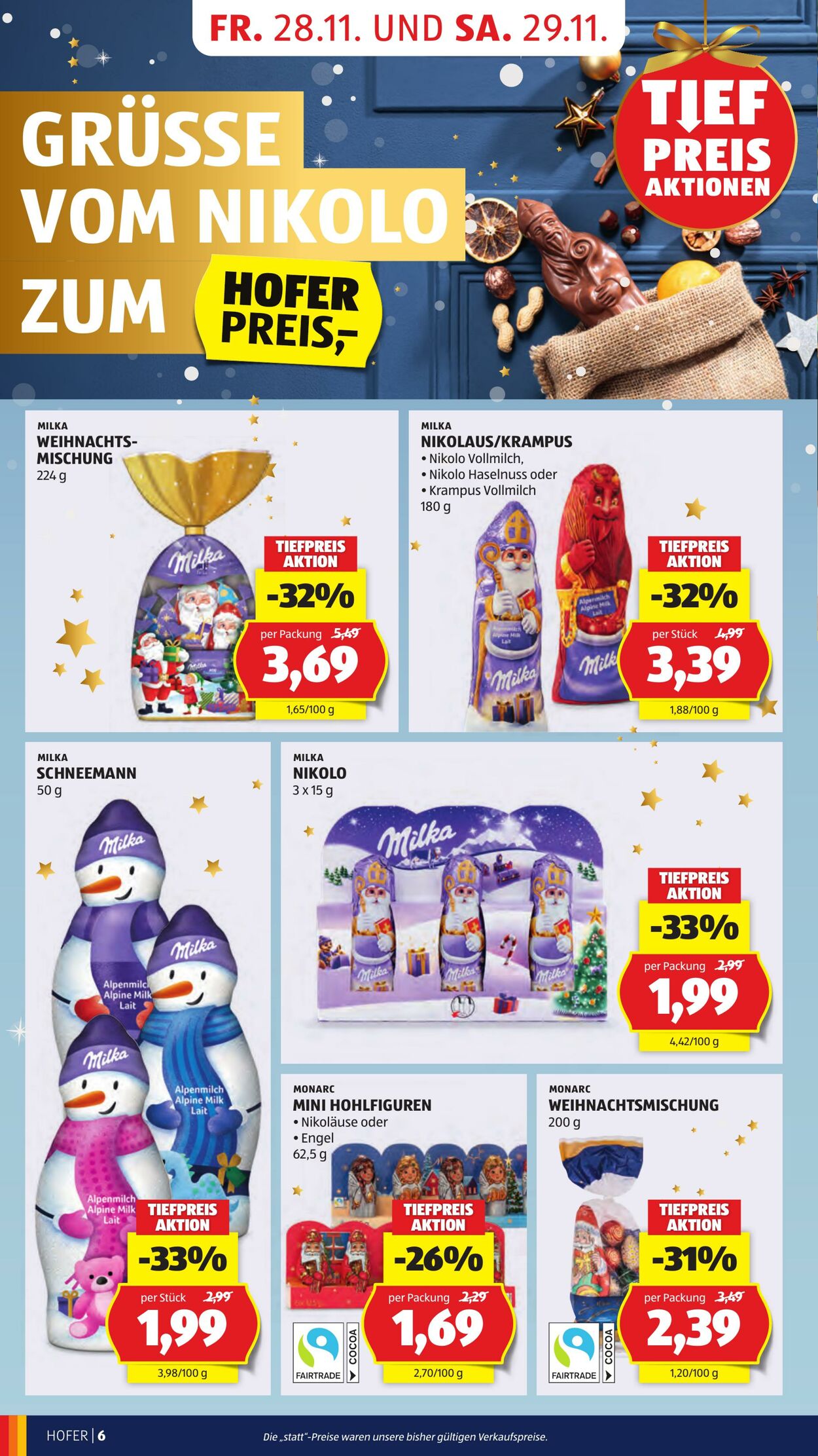 Prospekt Hofer 28.11.2025 - 04.12.2025