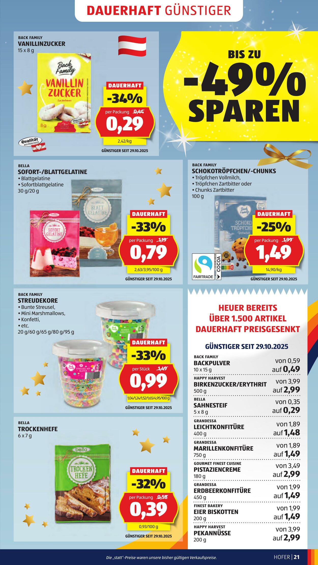 Prospekt Hofer 28.11.2025 - 04.12.2025