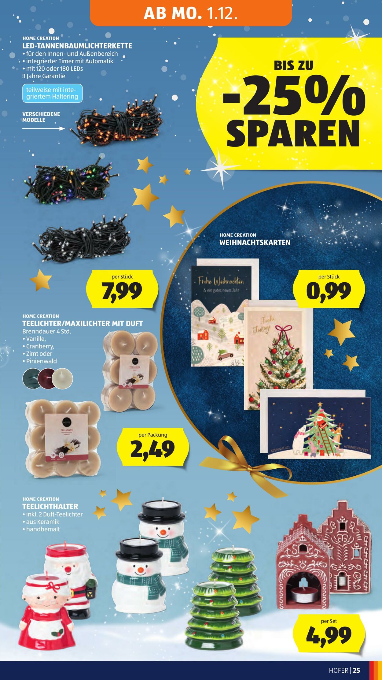 Prospekt Hofer 28.11.2025 - 04.12.2025