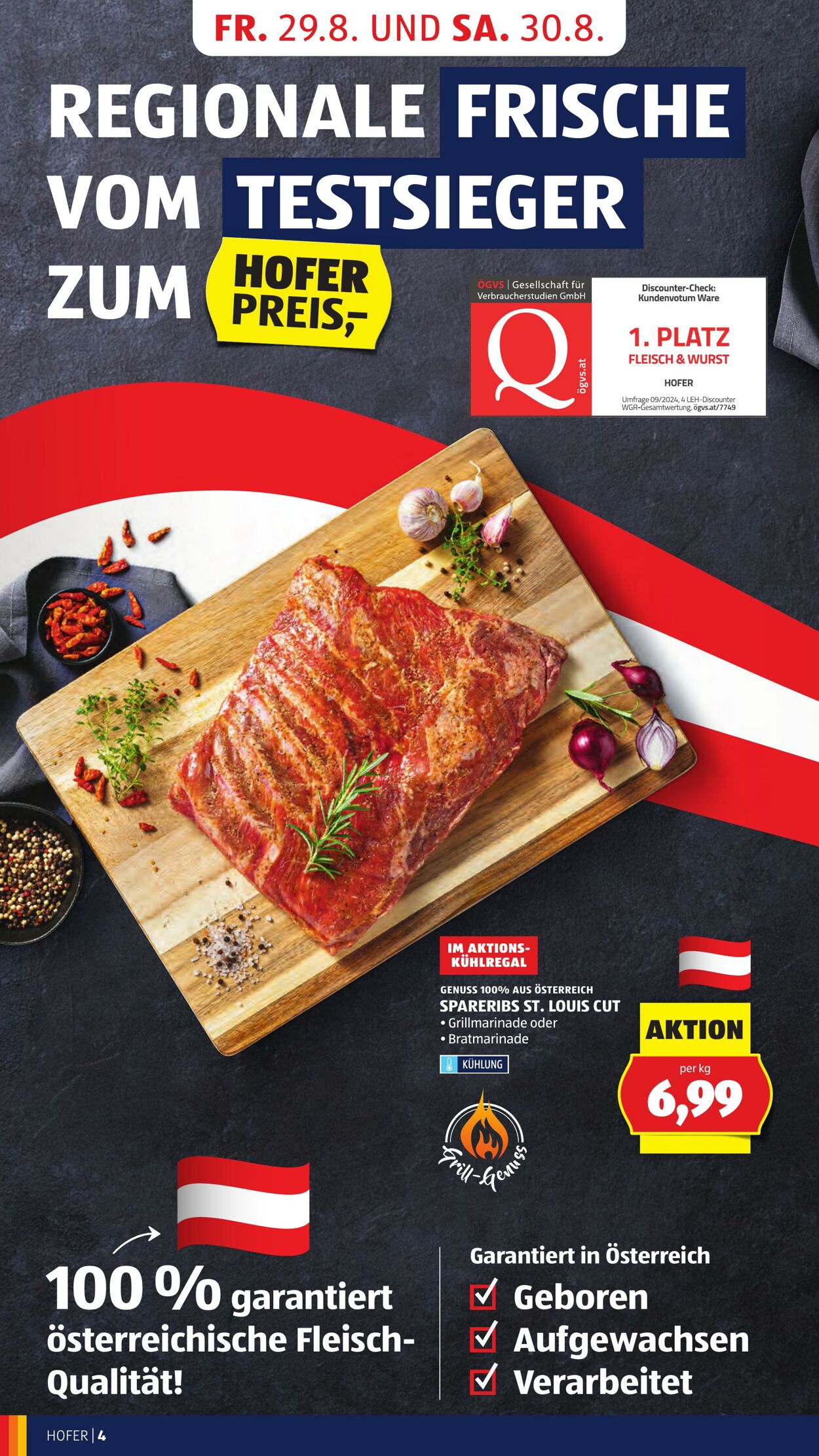 Prospekt Hofer 29.08.2025 - 04.09.2025