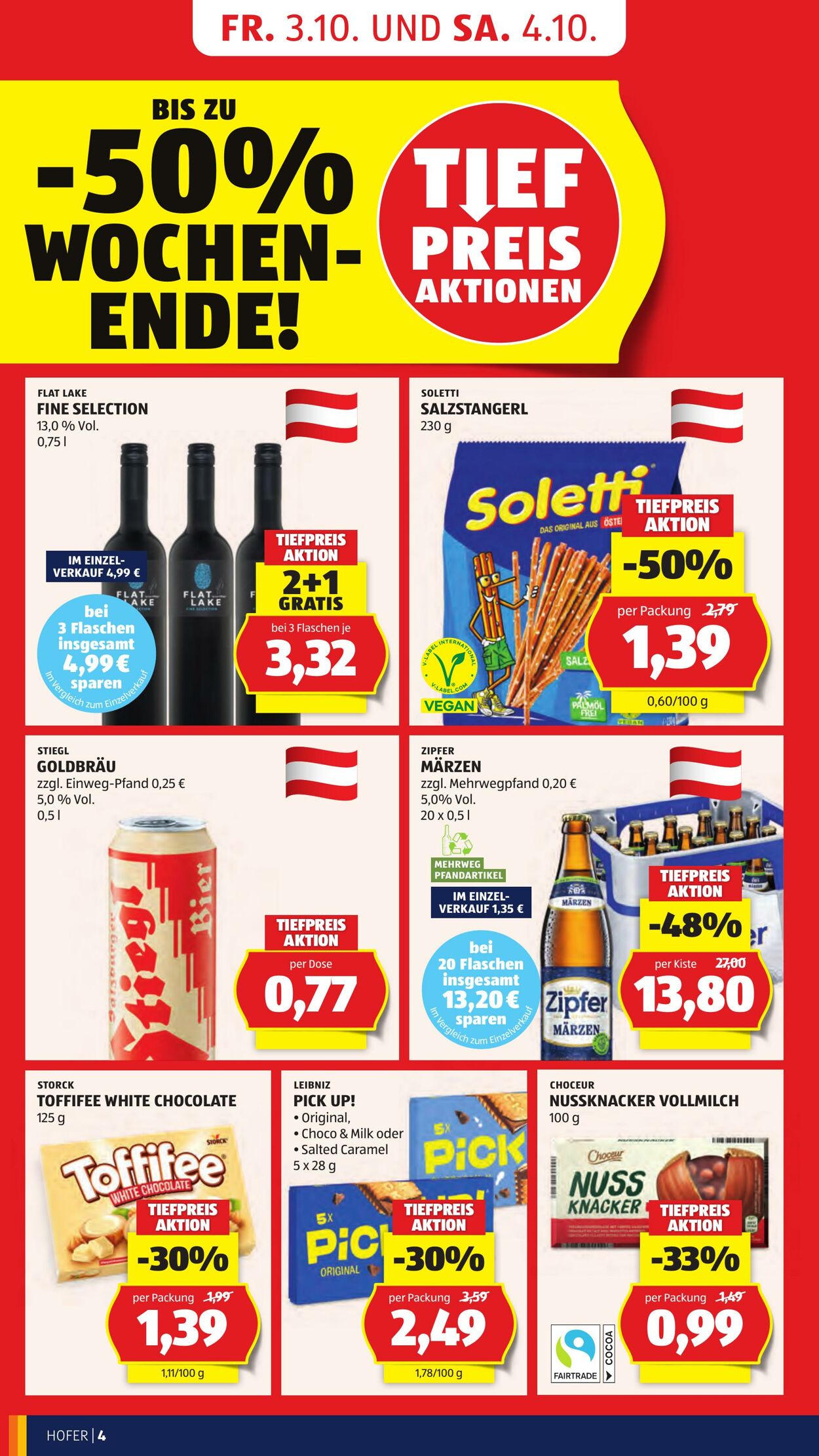 Prospekt Hofer 03.10.2025 - 09.10.2025