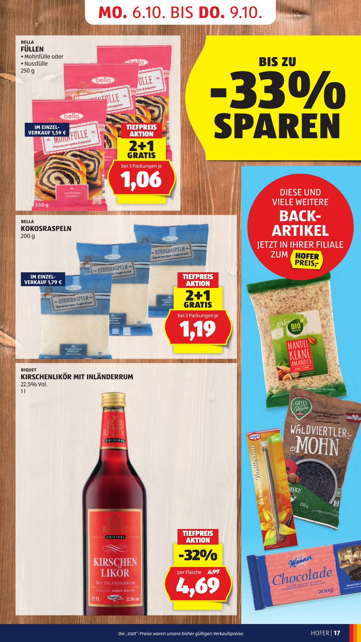 Prospekt Hofer 03.10.2025 - 09.10.2025