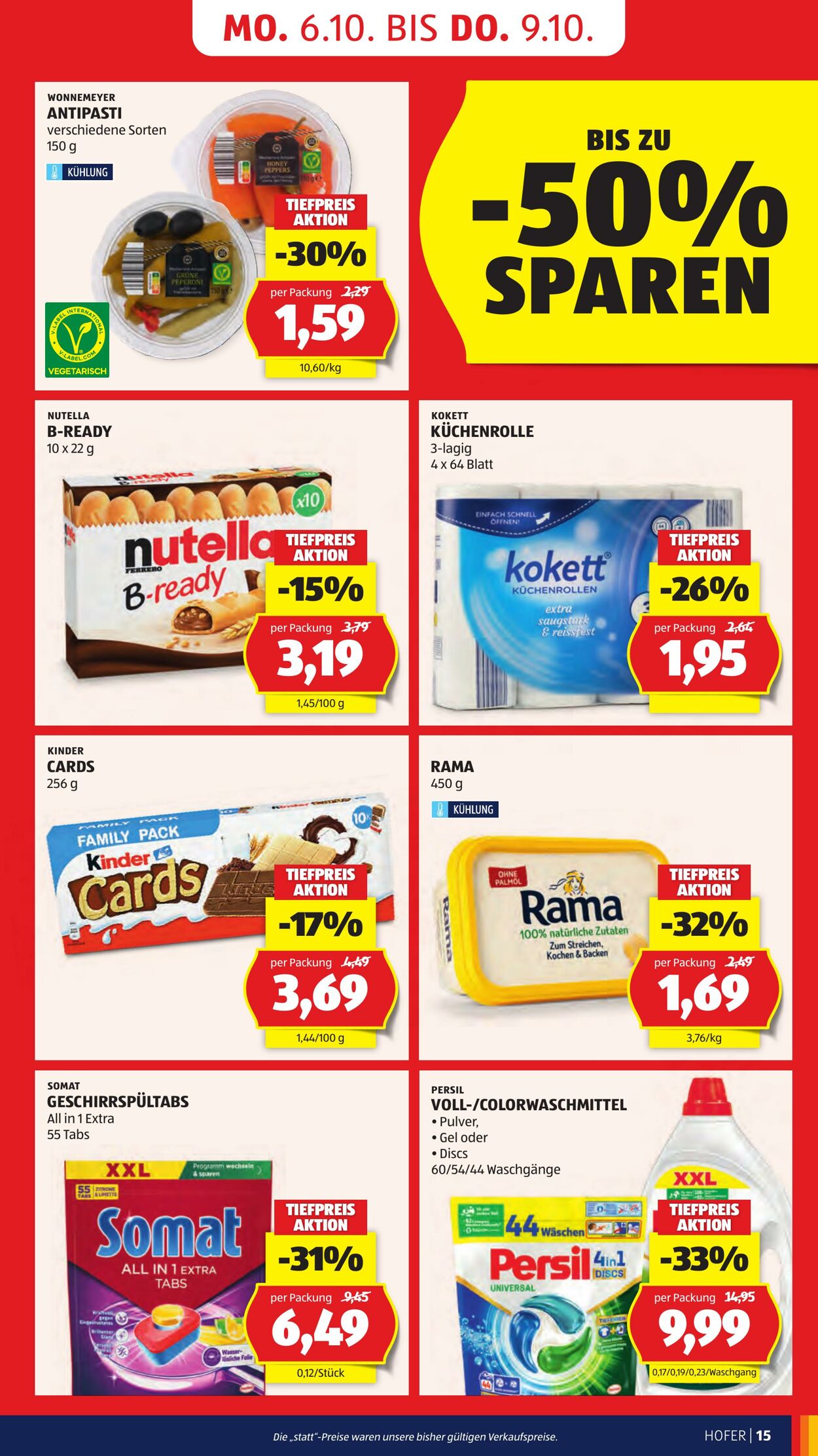 Prospekt Hofer 03.10.2025 - 09.10.2025