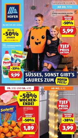 Prospekt Hofer 03.10.2025 - 09.10.2025