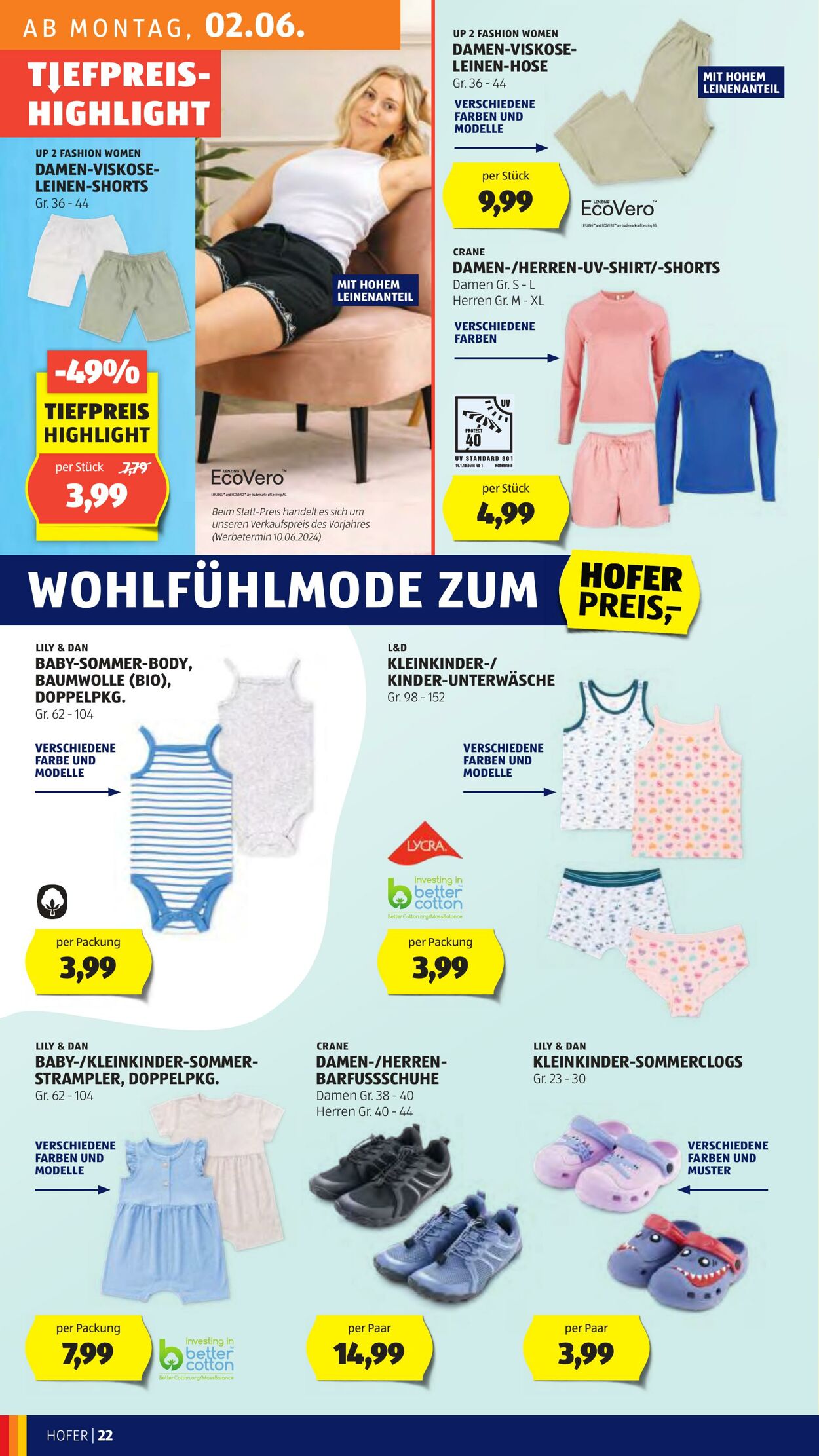 Prospekt Hofer 30.05.2025 - 05.06.2025