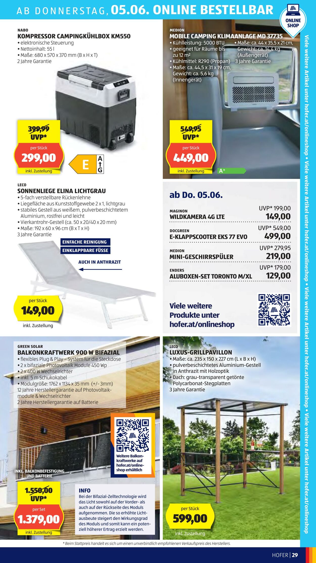 Prospekt Hofer 30.05.2025 - 05.06.2025