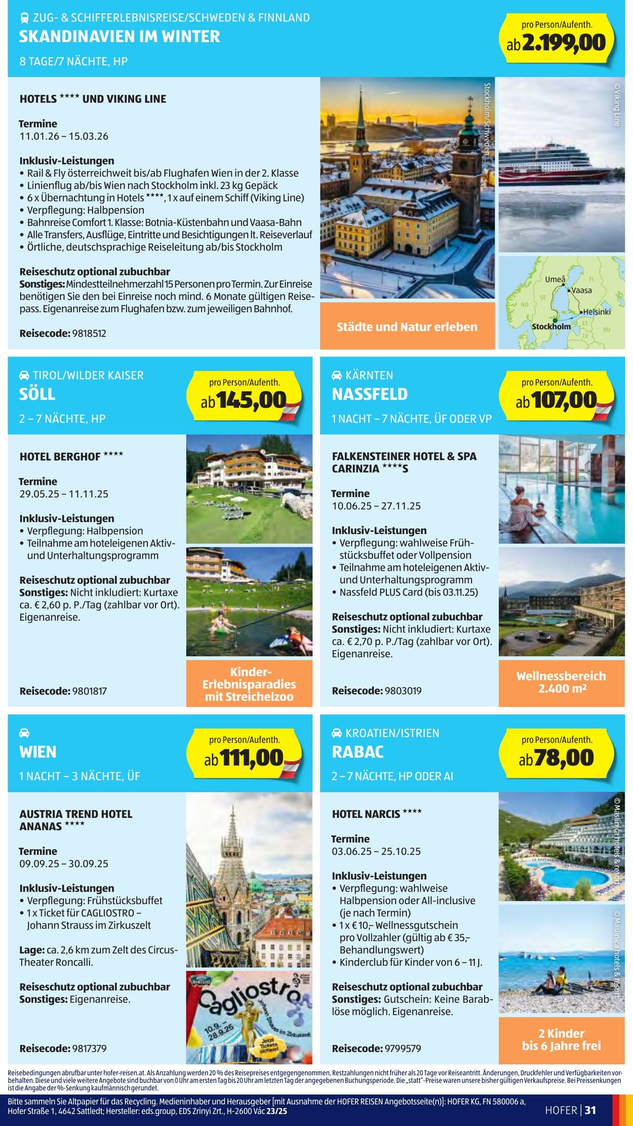 Prospekt Hofer 30.05.2025 - 05.06.2025