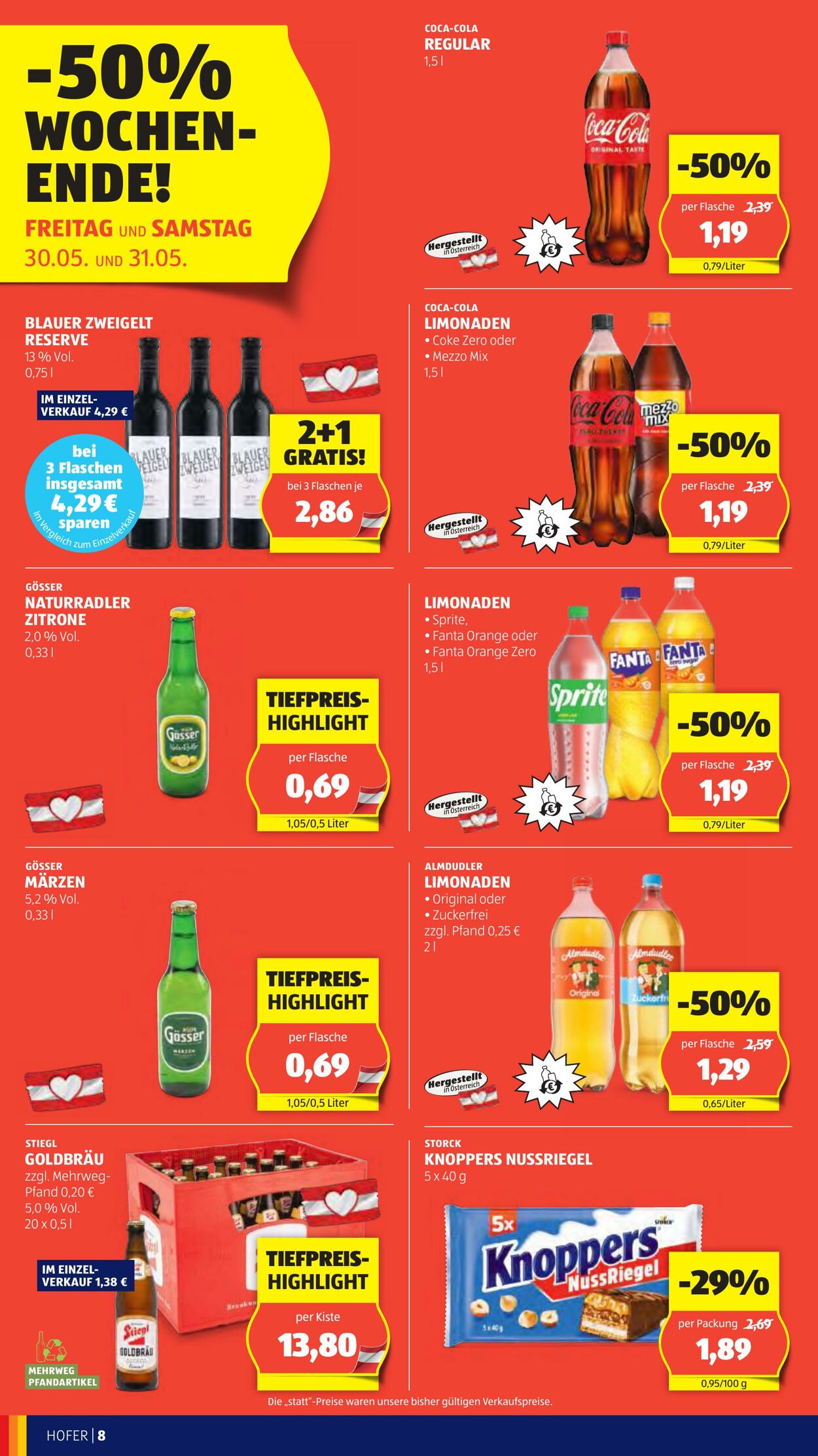 Prospekt Hofer 30.05.2025 - 05.06.2025