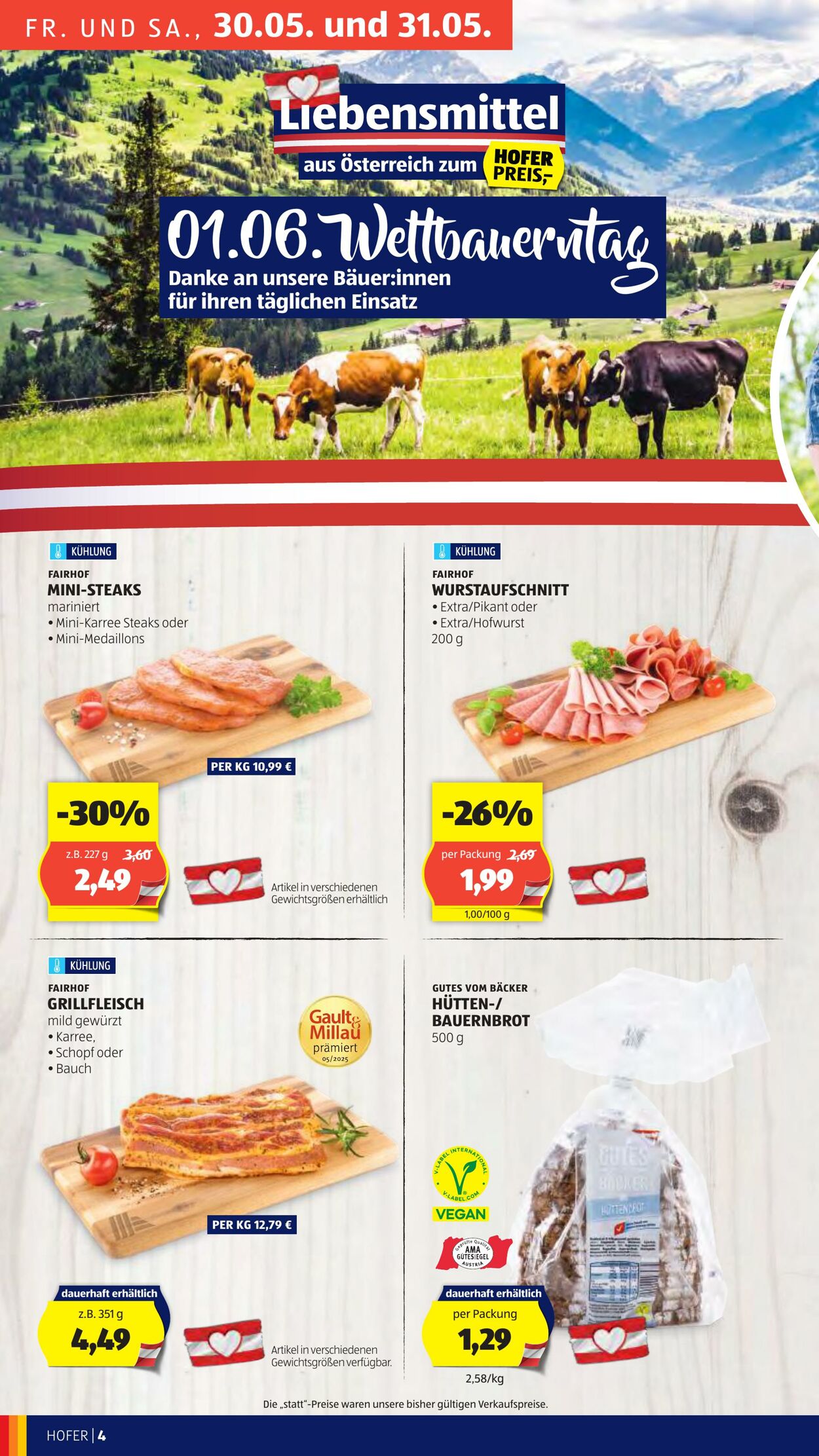 Prospekt Hofer 30.05.2025 - 05.06.2025