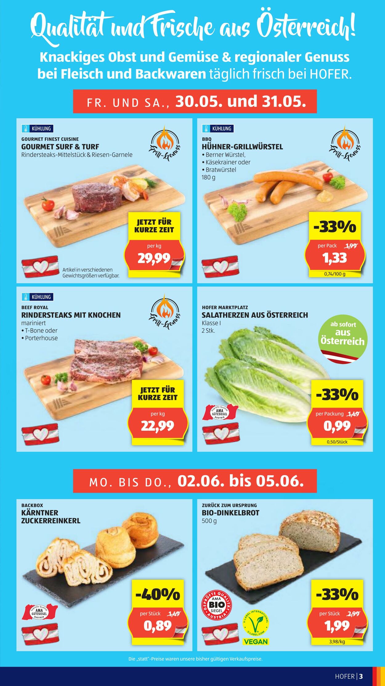 Prospekt Hofer 30.05.2025 - 05.06.2025