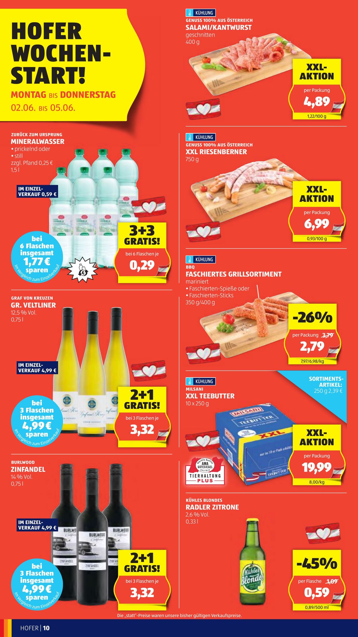 Prospekt Hofer 30.05.2025 - 05.06.2025