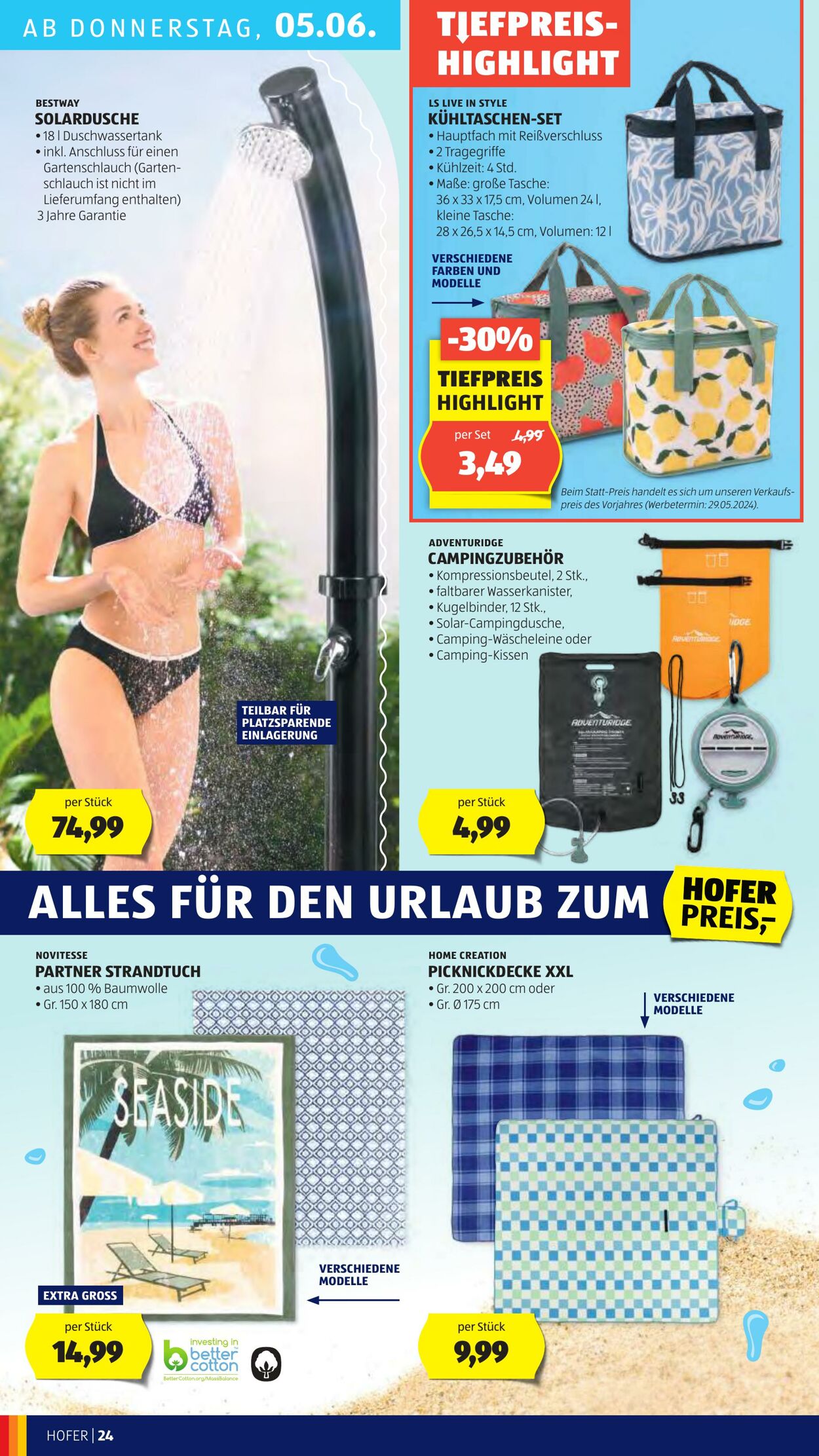 Prospekt Hofer 30.05.2025 - 05.06.2025