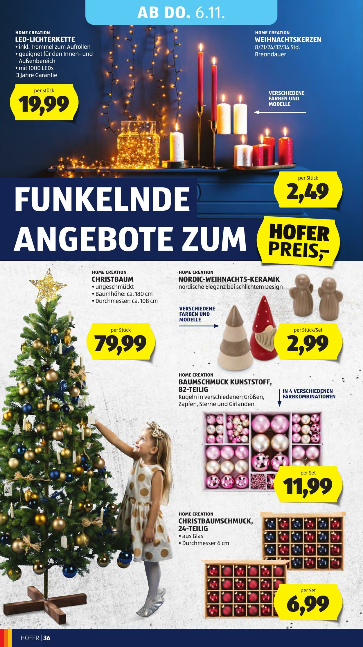 Prospekt Hofer 31.10.2025 - 06.11.2025