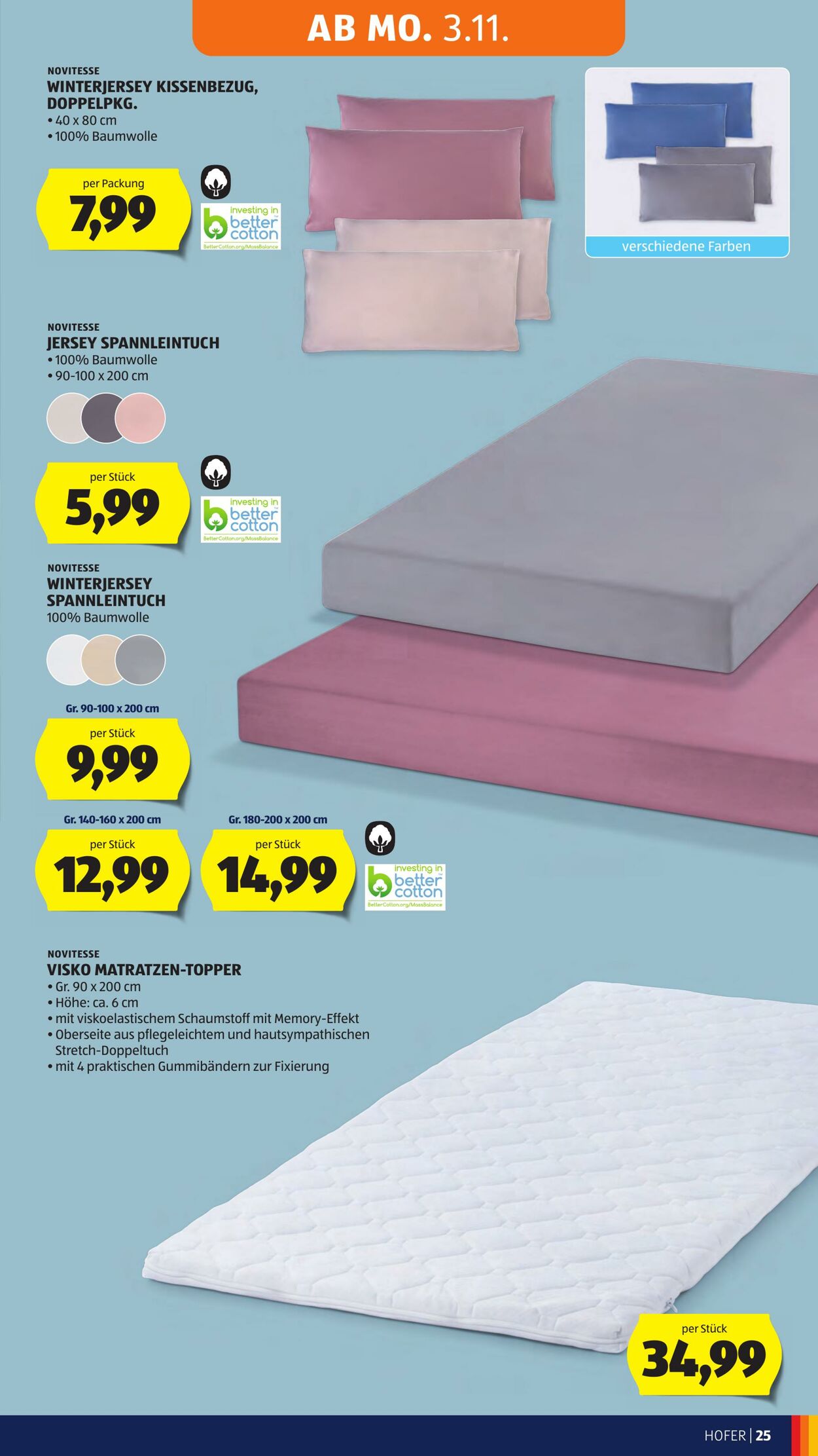 Prospekt Hofer 31.10.2025 - 06.11.2025