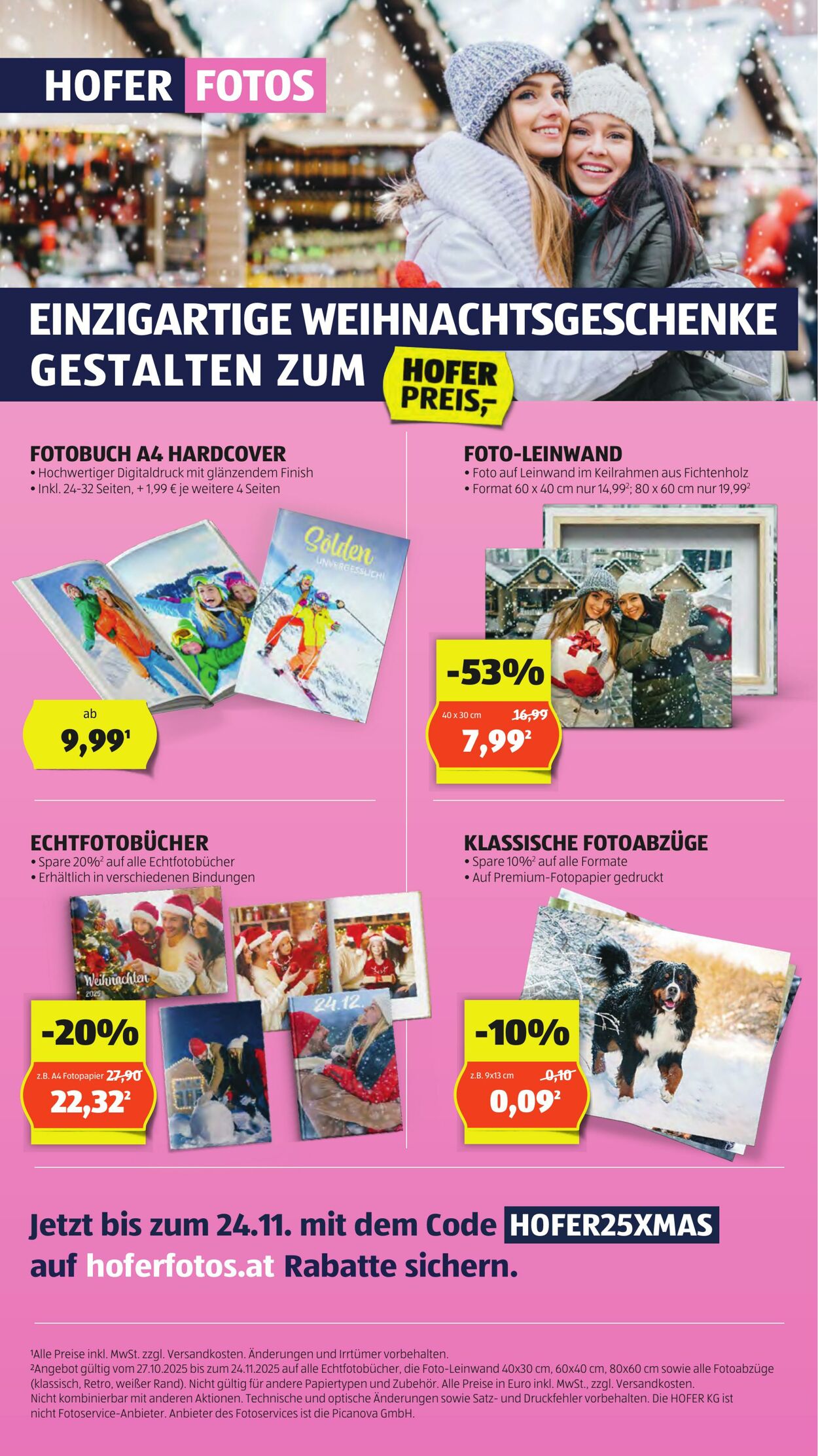 Prospekt Hofer 31.10.2025 - 06.11.2025