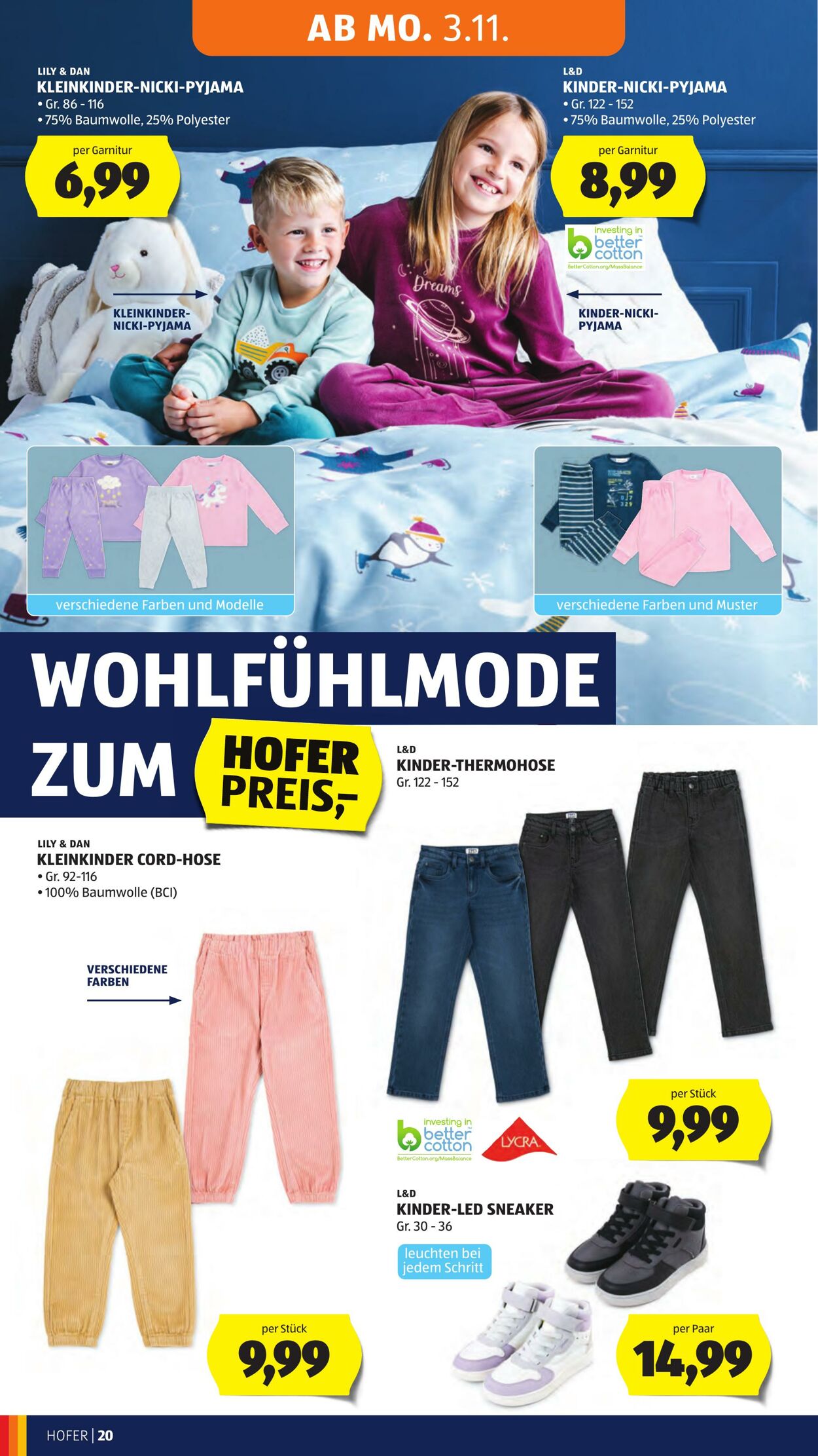 Prospekt Hofer 31.10.2025 - 06.11.2025