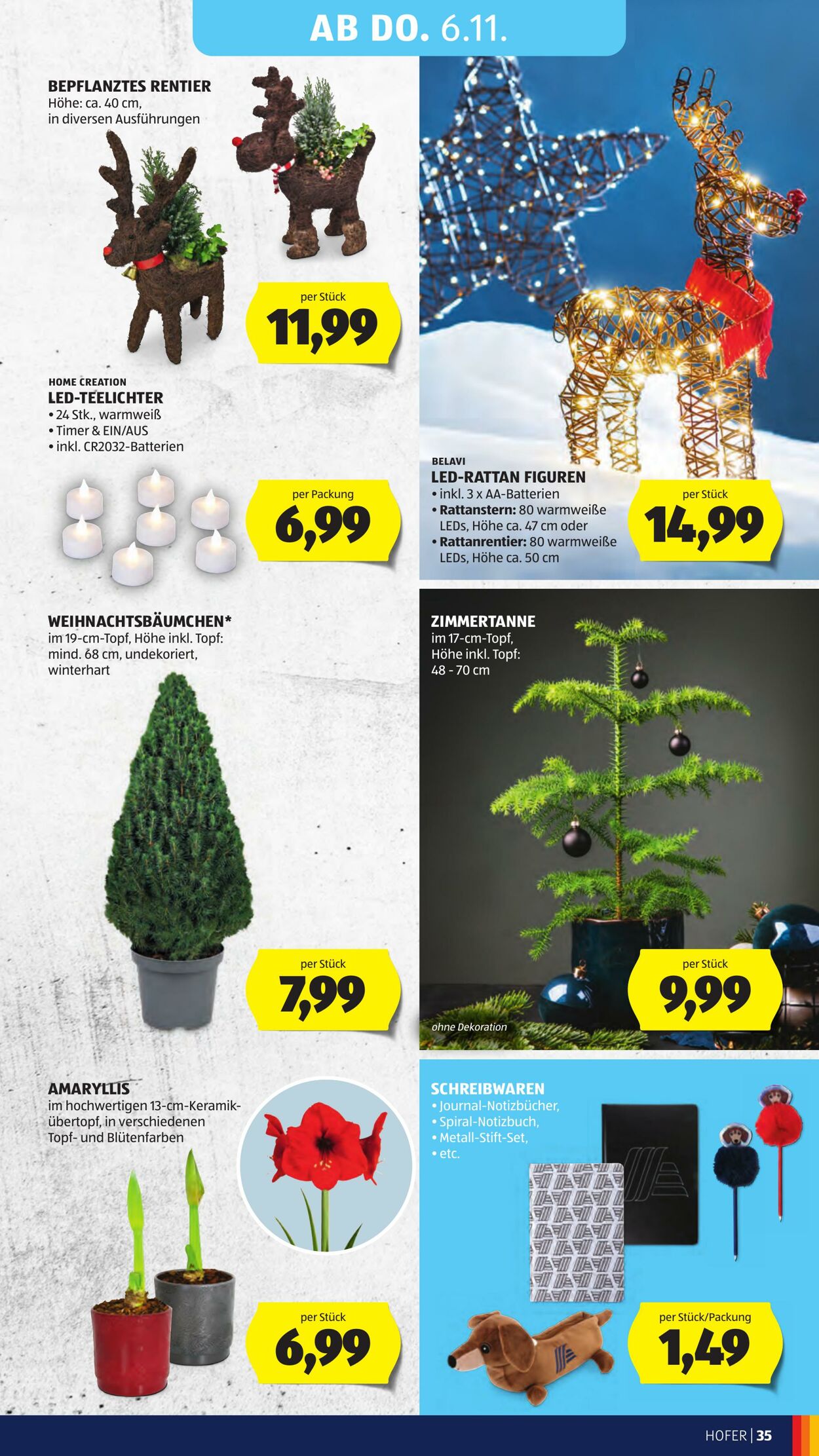 Prospekt Hofer 31.10.2025 - 06.11.2025