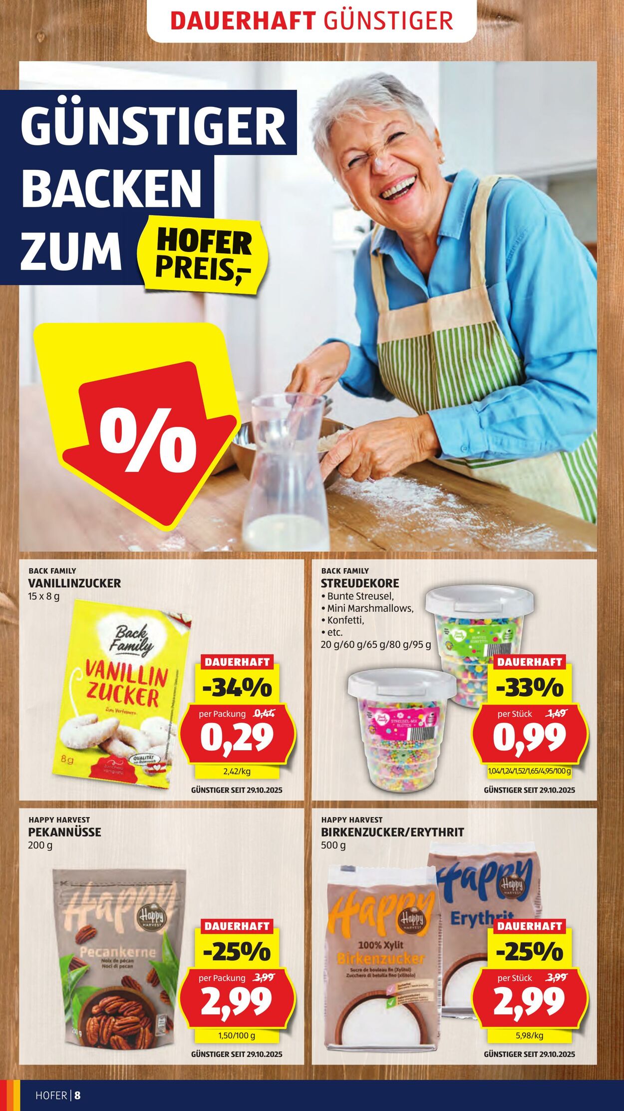 Prospekt Hofer 31.10.2025 - 06.11.2025