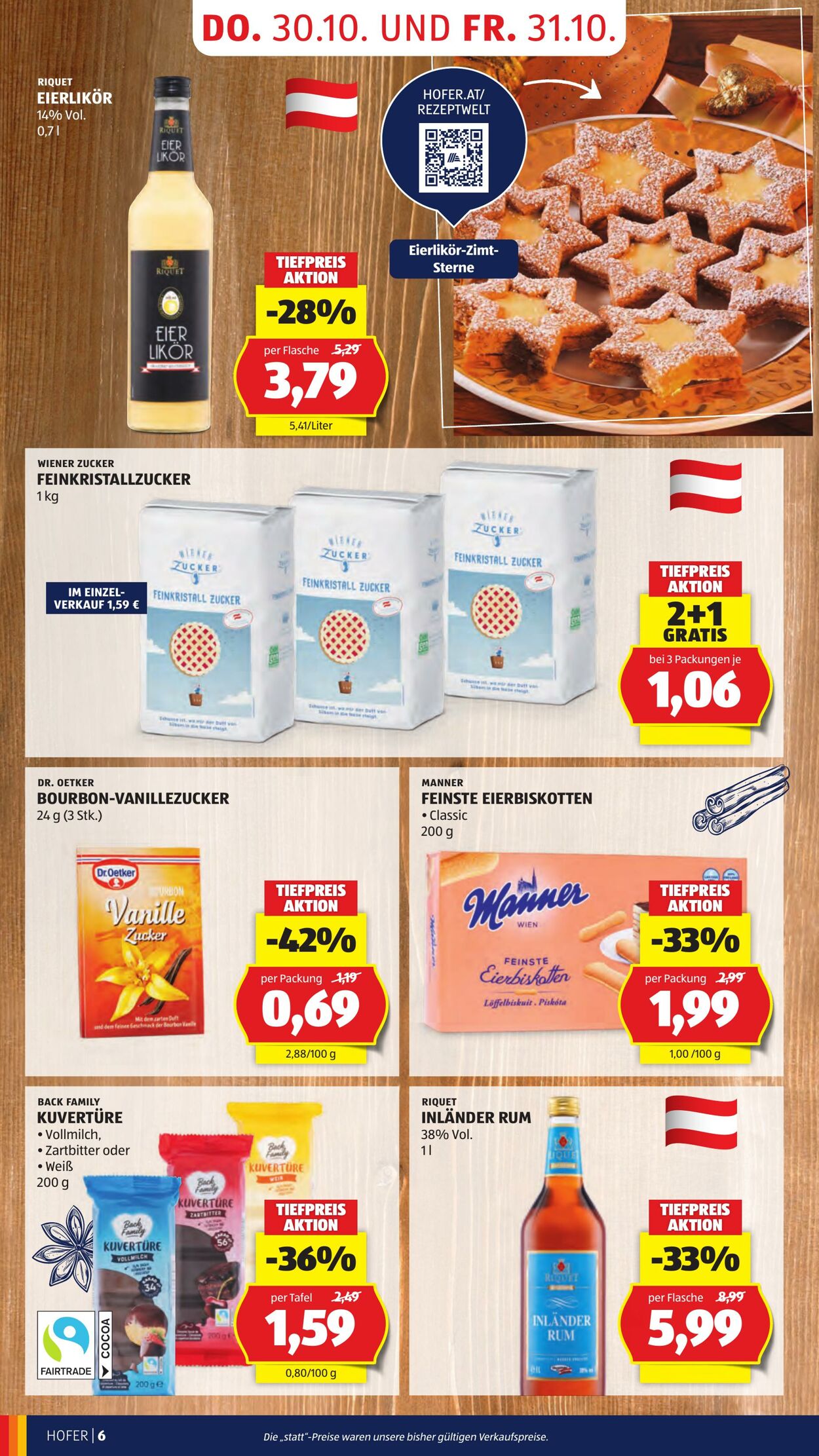 Prospekt Hofer 31.10.2025 - 06.11.2025