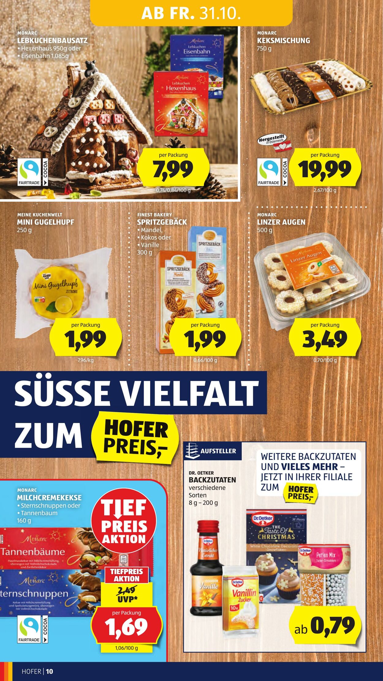 Prospekt Hofer 31.10.2025 - 06.11.2025