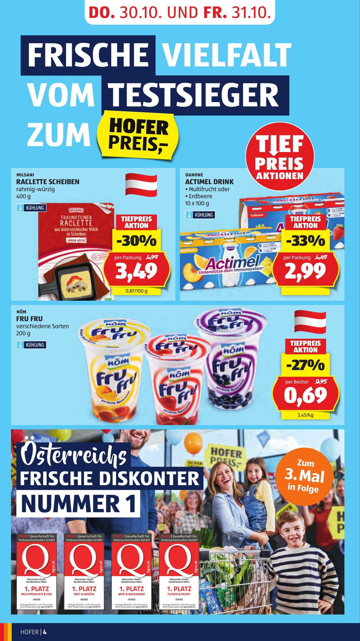 Prospekt Hofer 31.10.2025 - 06.11.2025