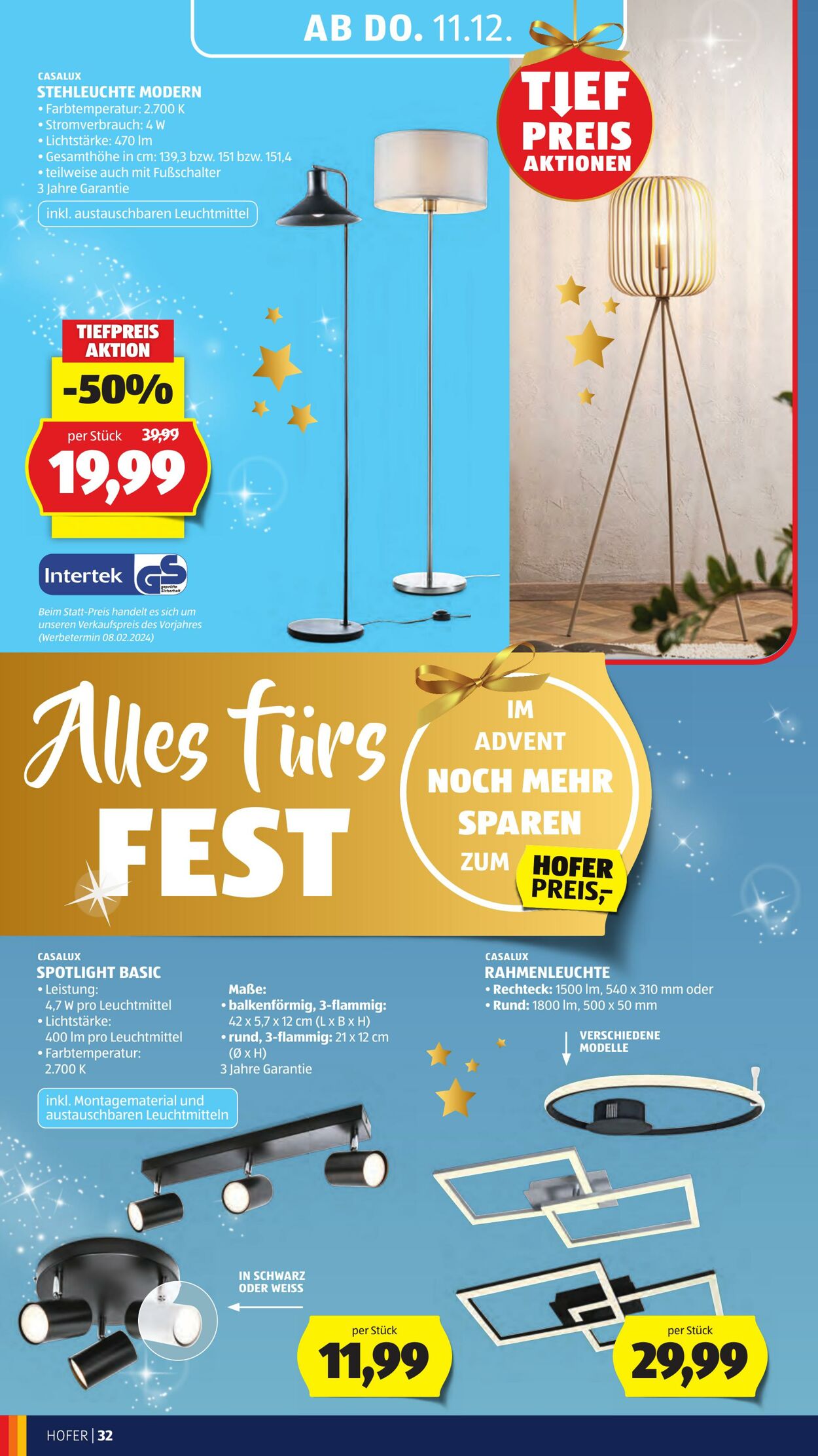 Prospekt Hofer 05.12.2025 - 11.12.2025