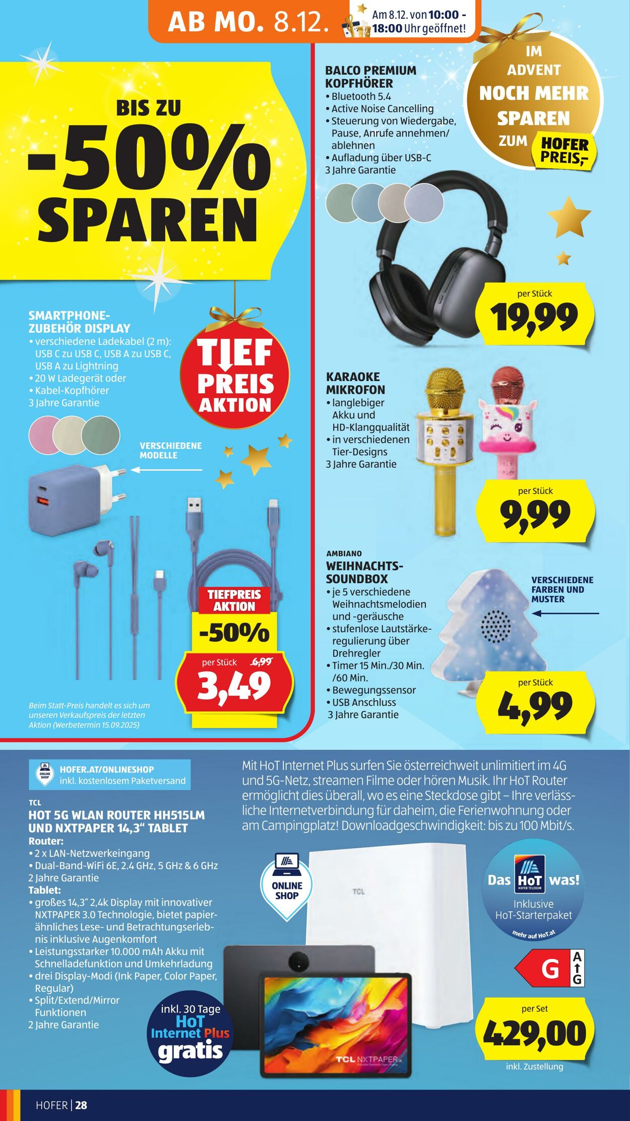 Prospekt Hofer 05.12.2025 - 11.12.2025