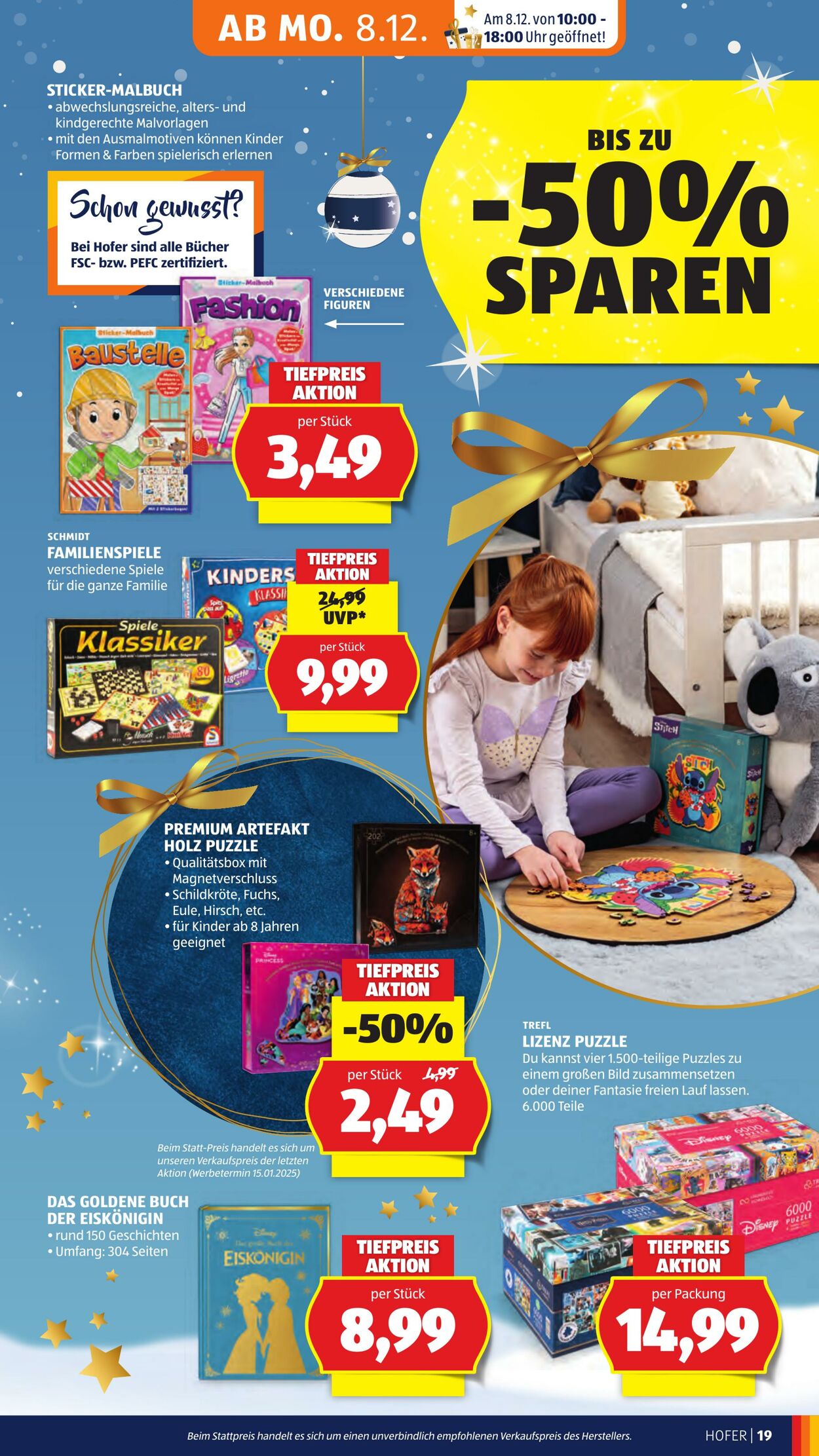 Prospekt Hofer 05.12.2025 - 11.12.2025