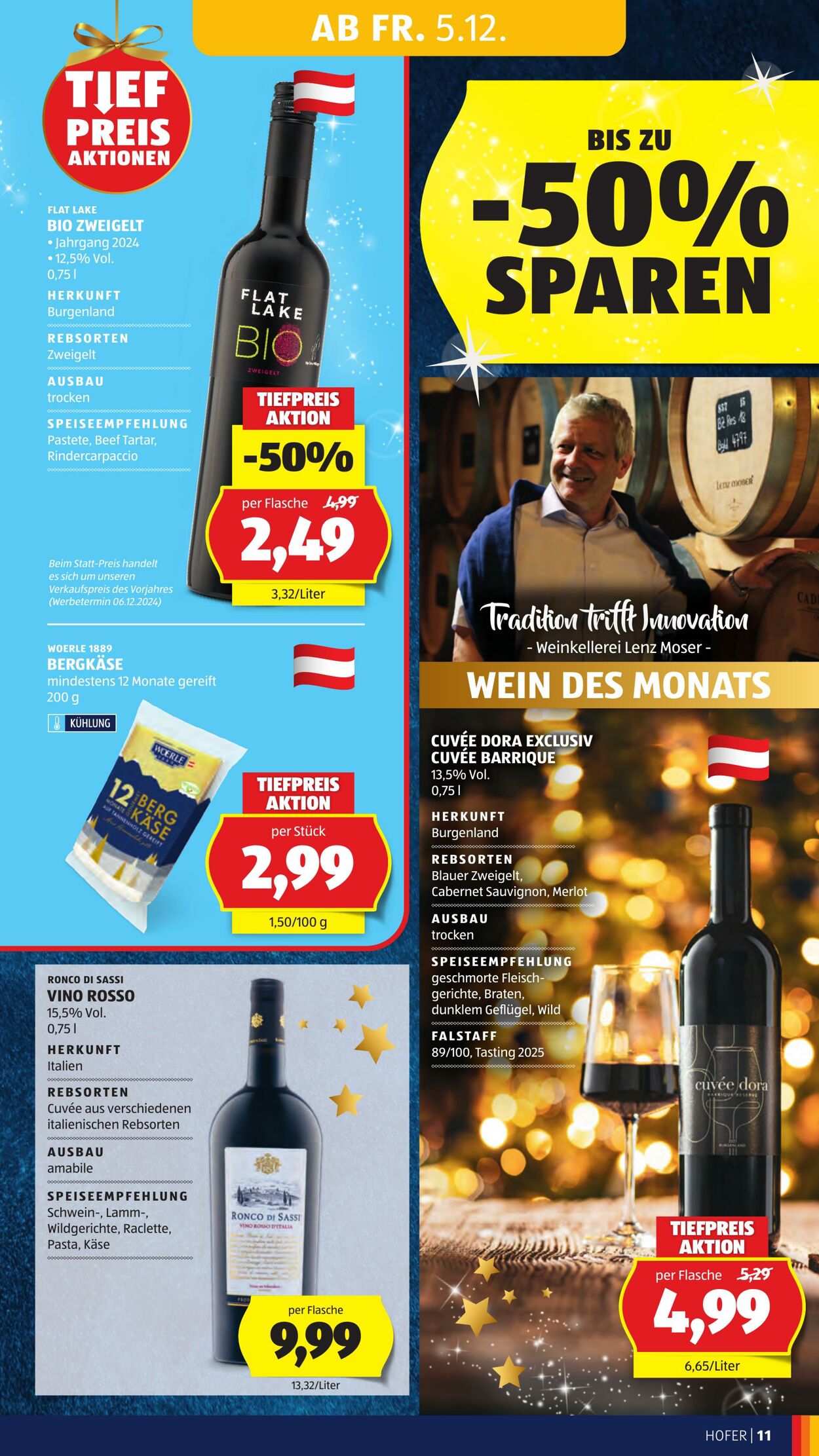 Prospekt Hofer 05.12.2025 - 11.12.2025