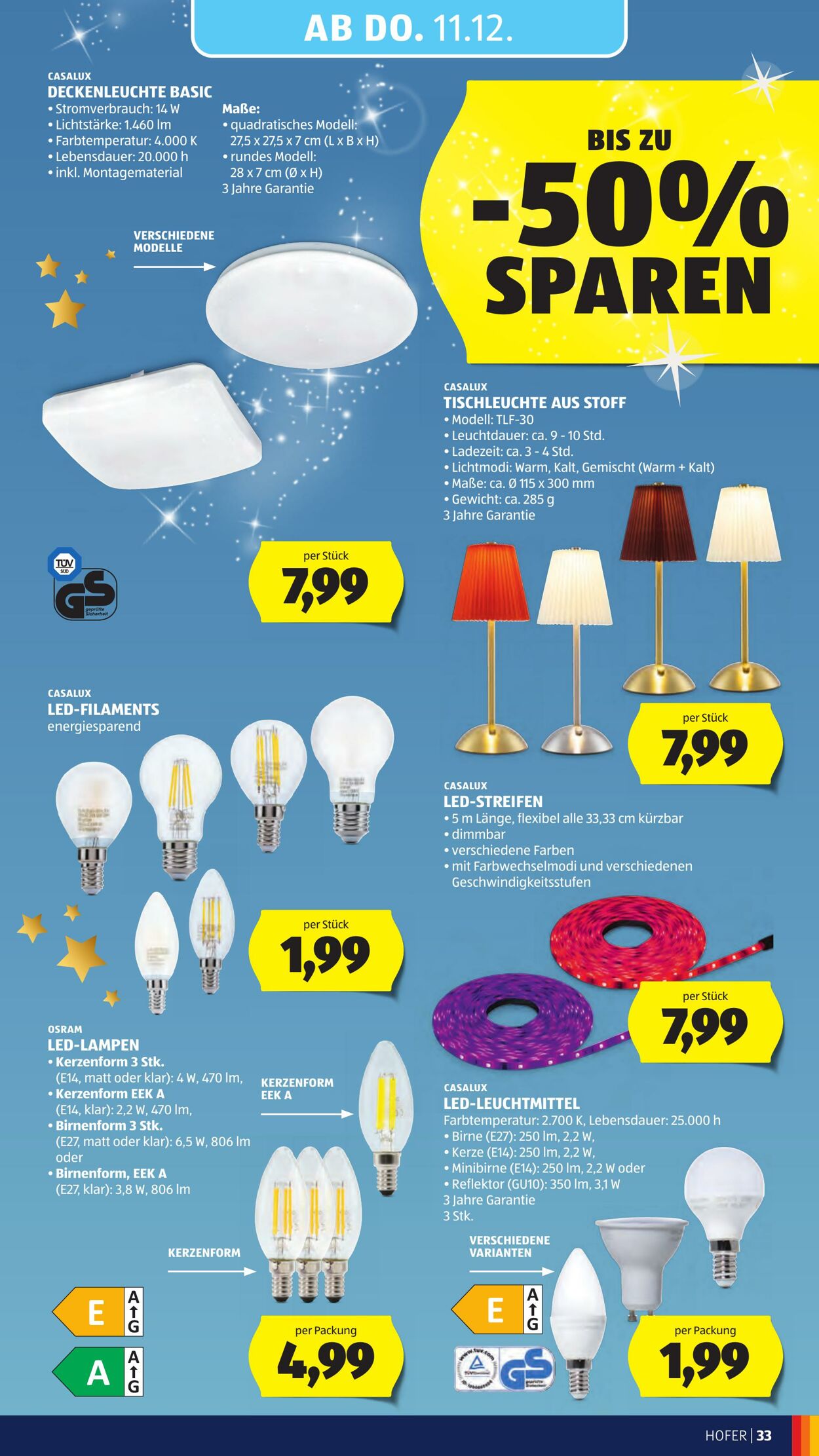 Prospekt Hofer 05.12.2025 - 11.12.2025