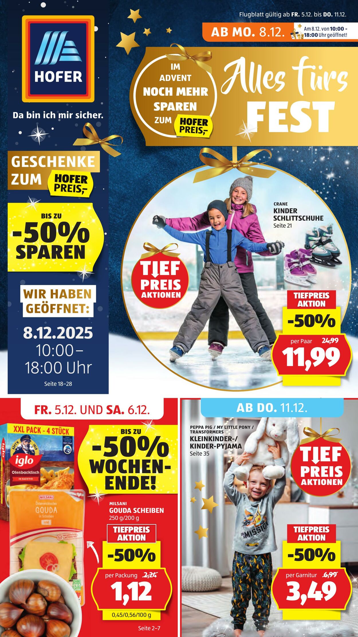 Prospekt Hofer 05.12.2025 - 11.12.2025