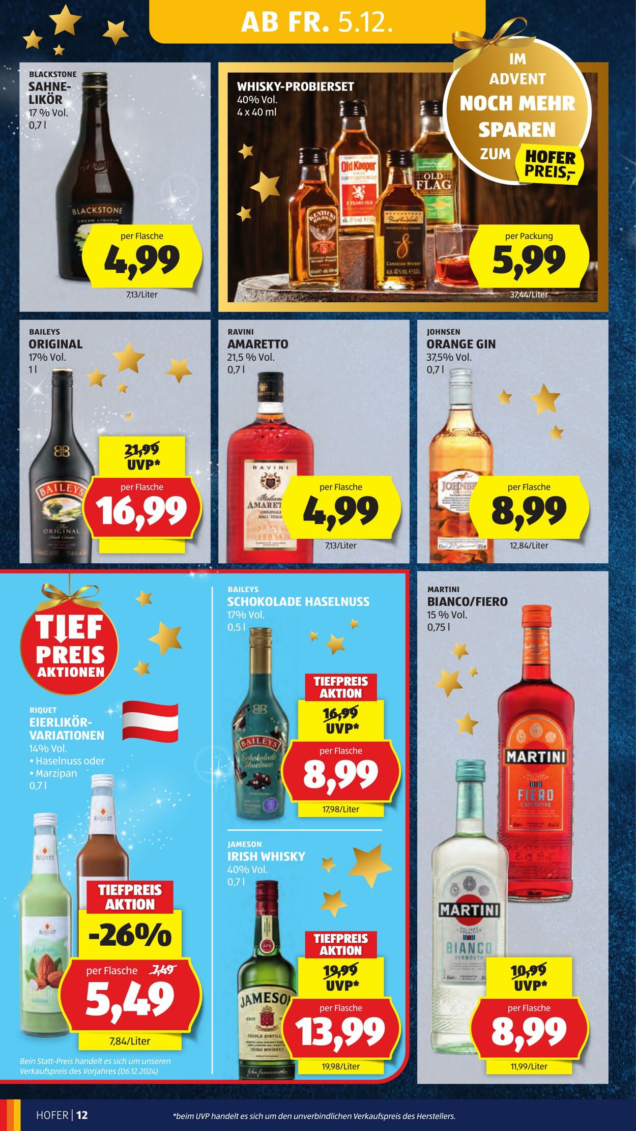 Prospekt Hofer 05.12.2025 - 11.12.2025