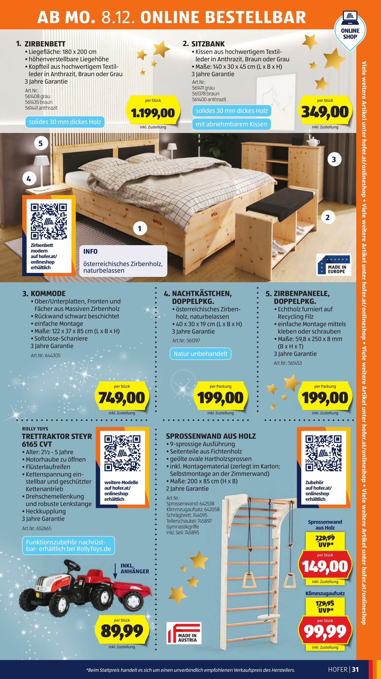 Prospekt Hofer 05.12.2025 - 11.12.2025