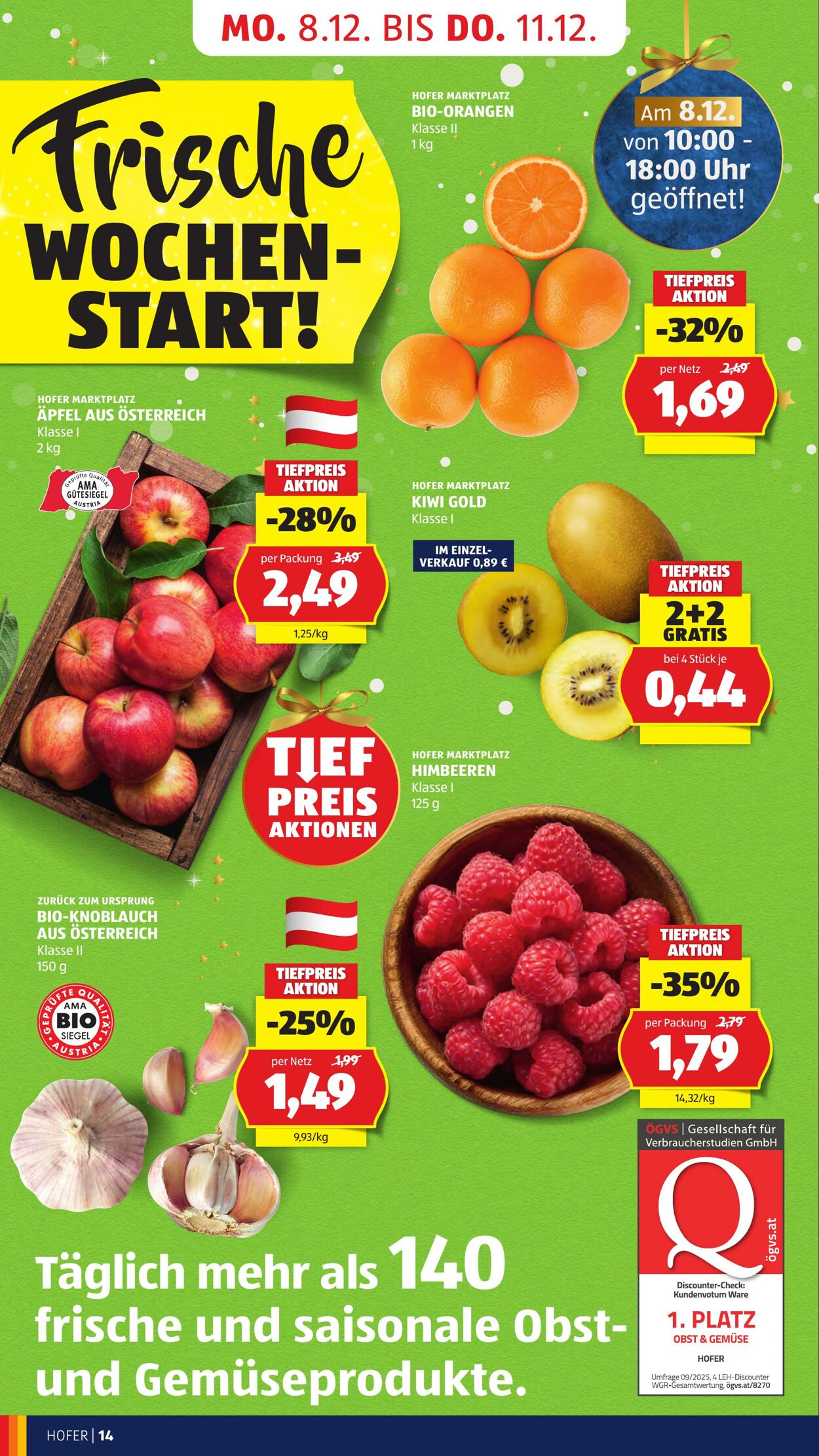 Prospekt Hofer 05.12.2025 - 11.12.2025