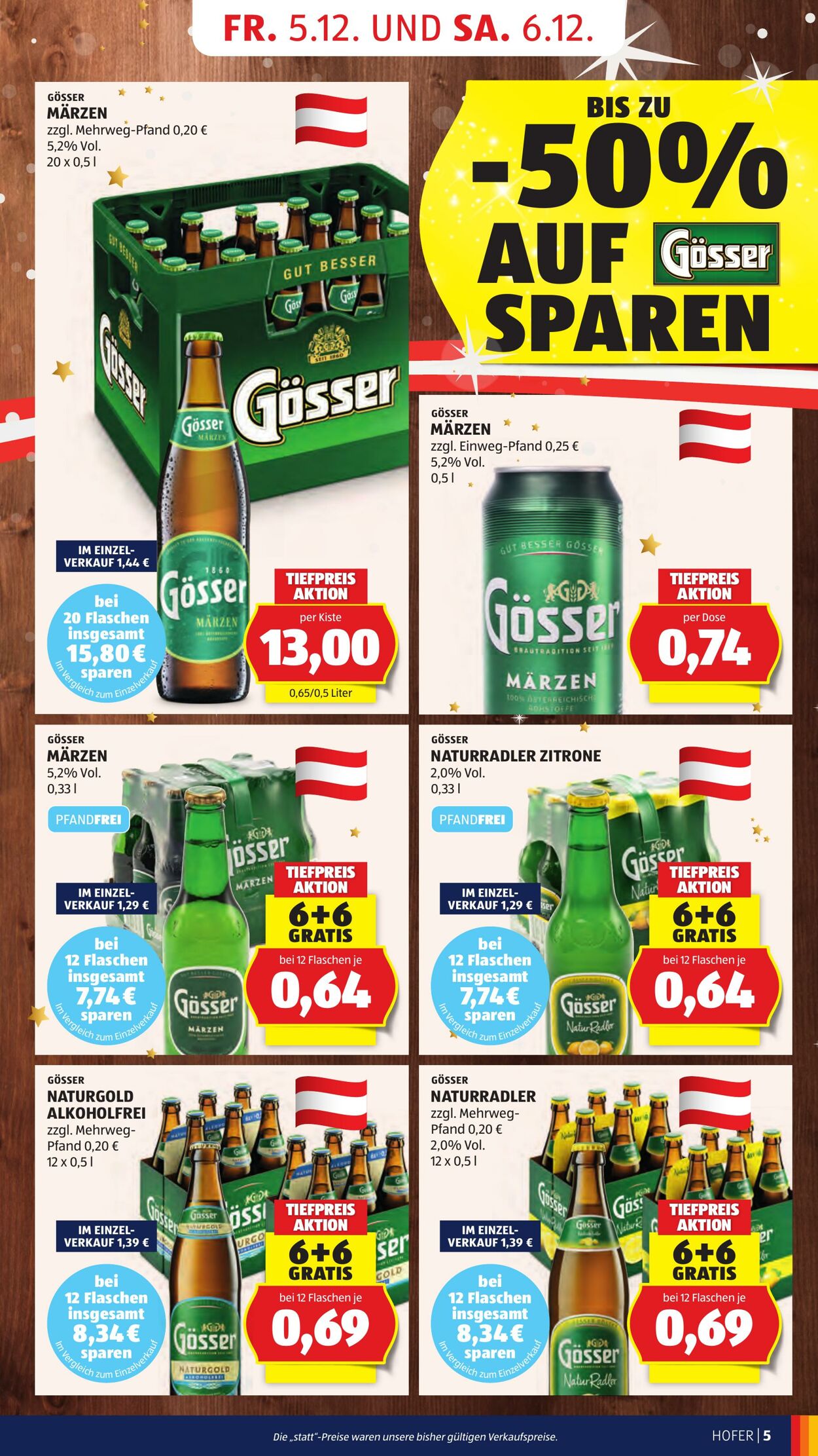 Prospekt Hofer 05.12.2025 - 11.12.2025