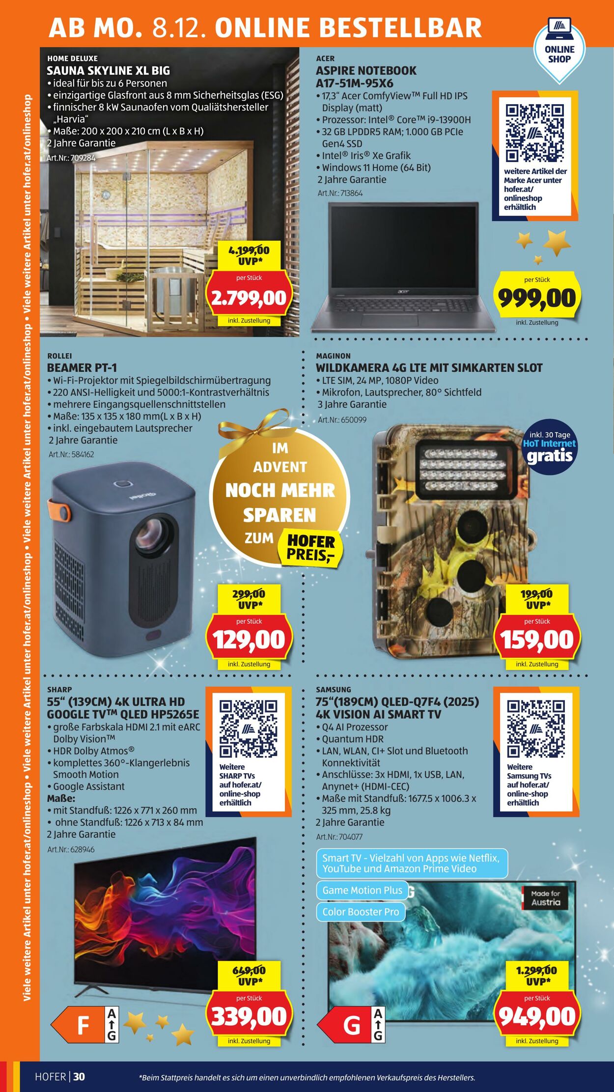 Prospekt Hofer 05.12.2025 - 11.12.2025