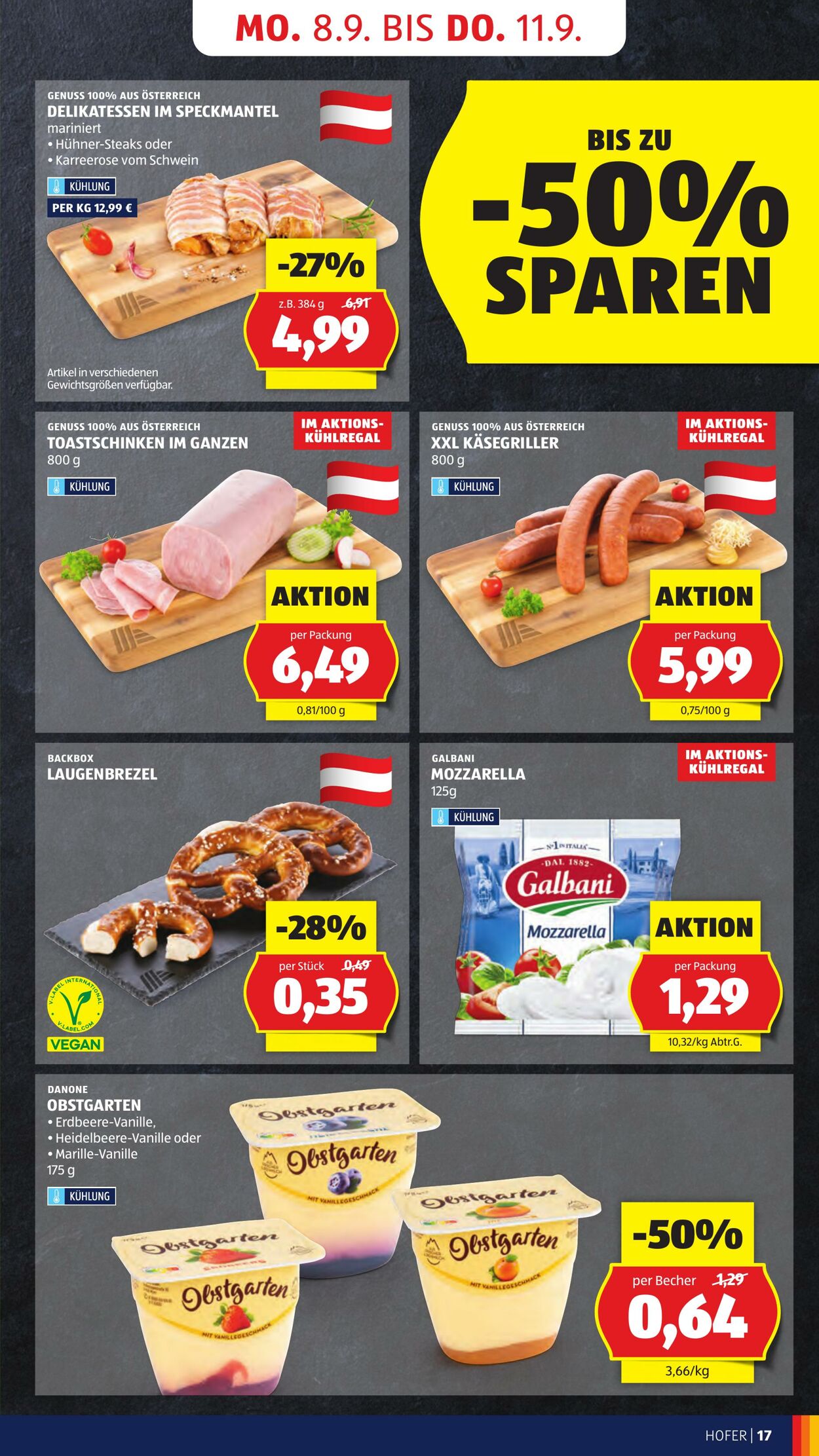 Prospekt Hofer 05.09.2025 - 11.09.2025