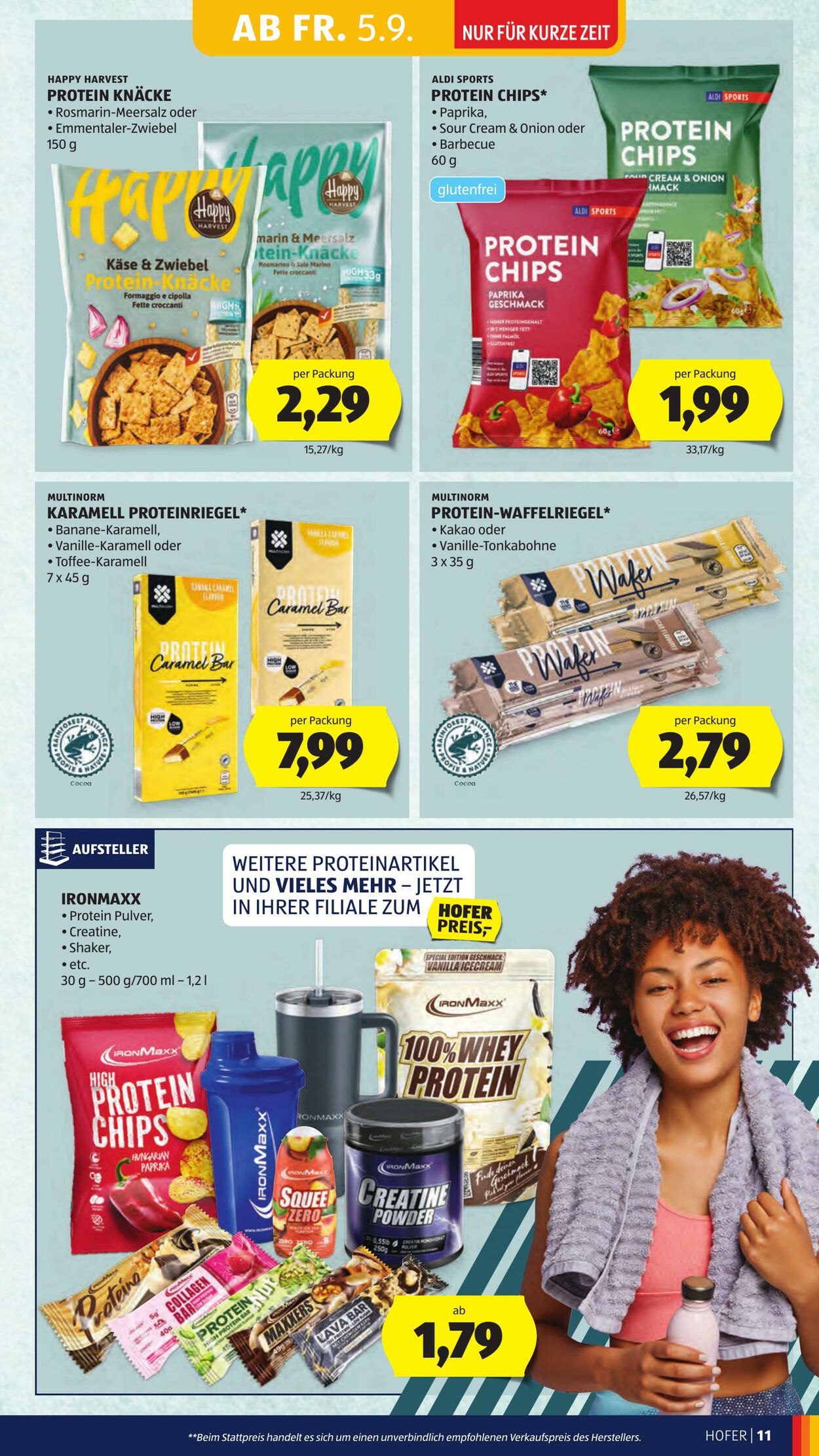 Prospekt Hofer 05.09.2025 - 11.09.2025