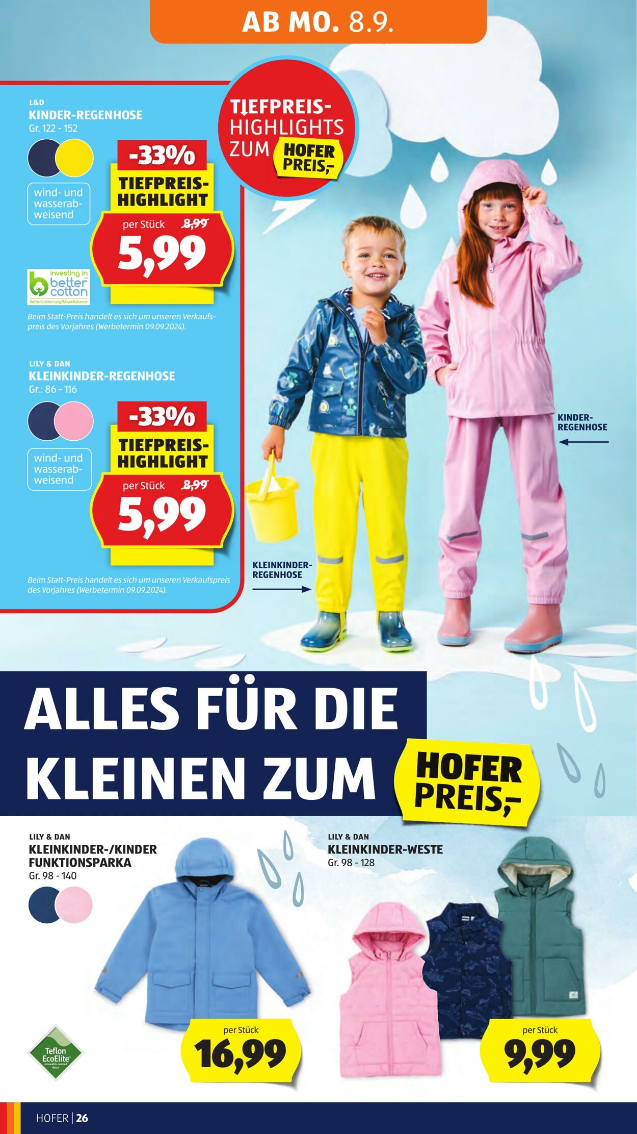 Prospekt Hofer 05.09.2025 - 11.09.2025