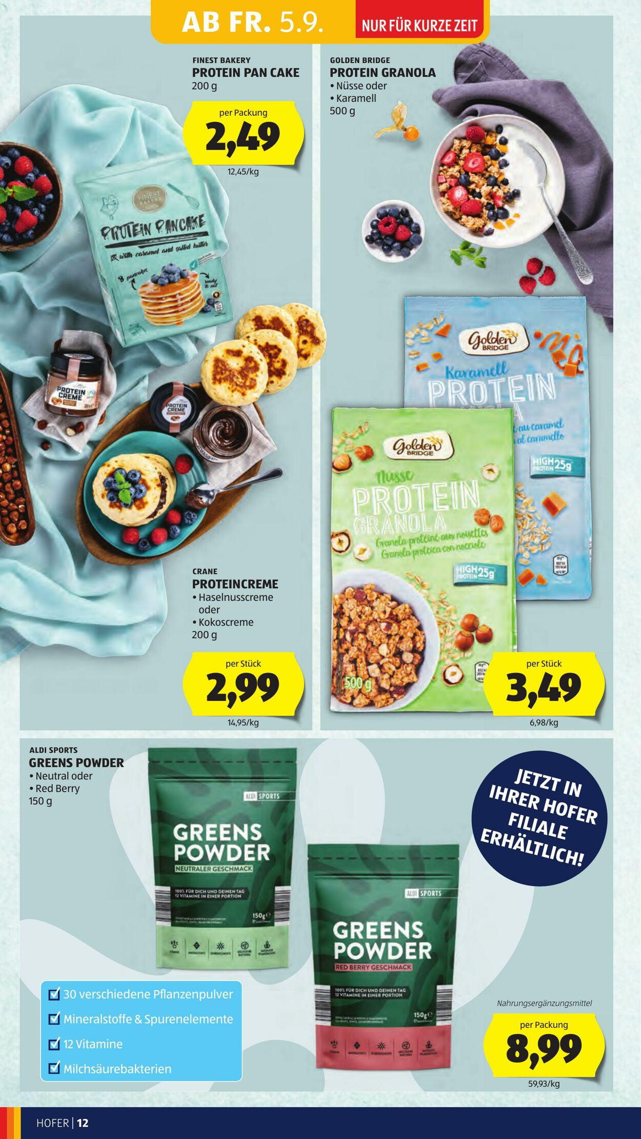 Prospekt Hofer 05.09.2025 - 11.09.2025