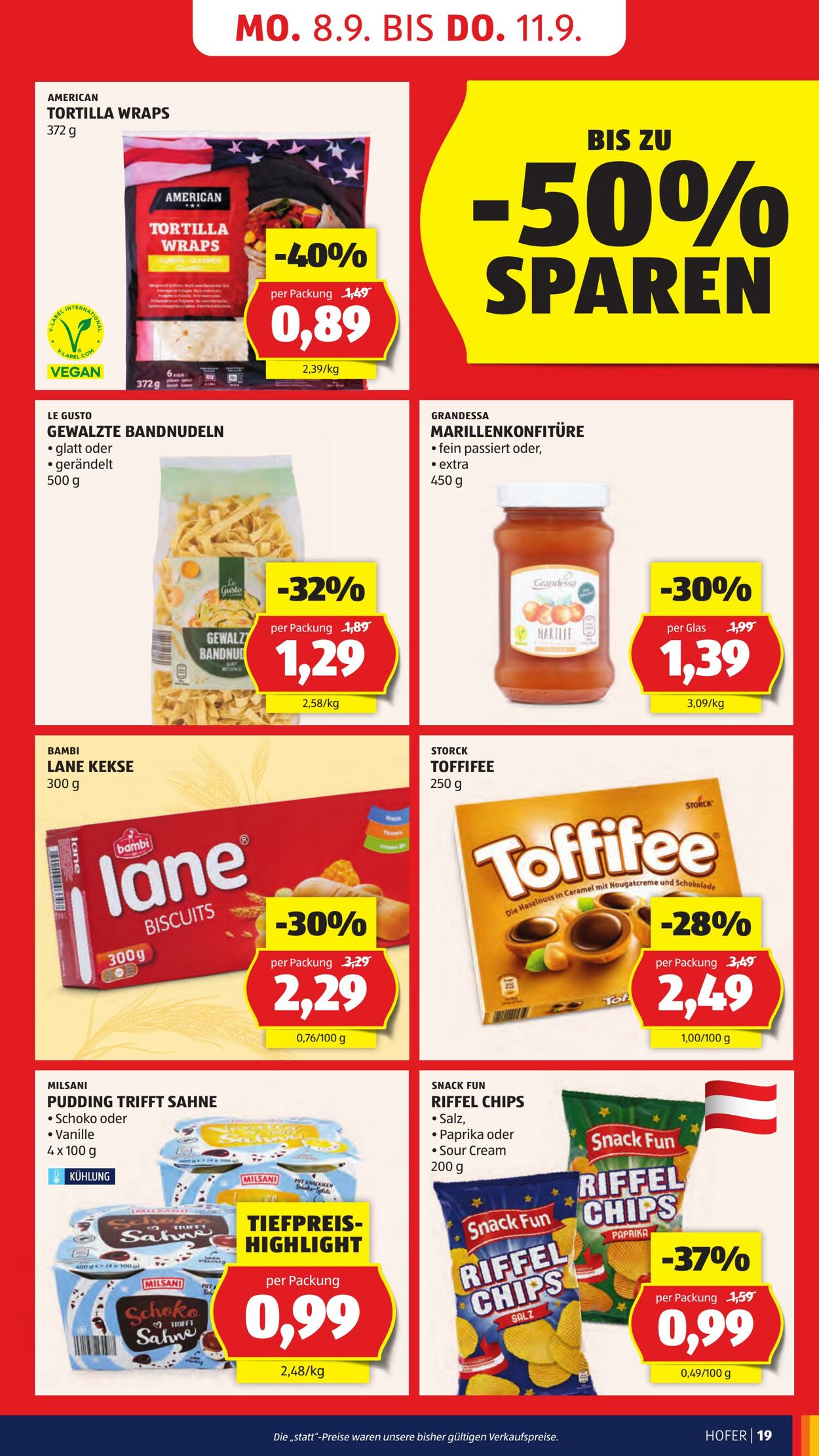Prospekt Hofer 05.09.2025 - 11.09.2025