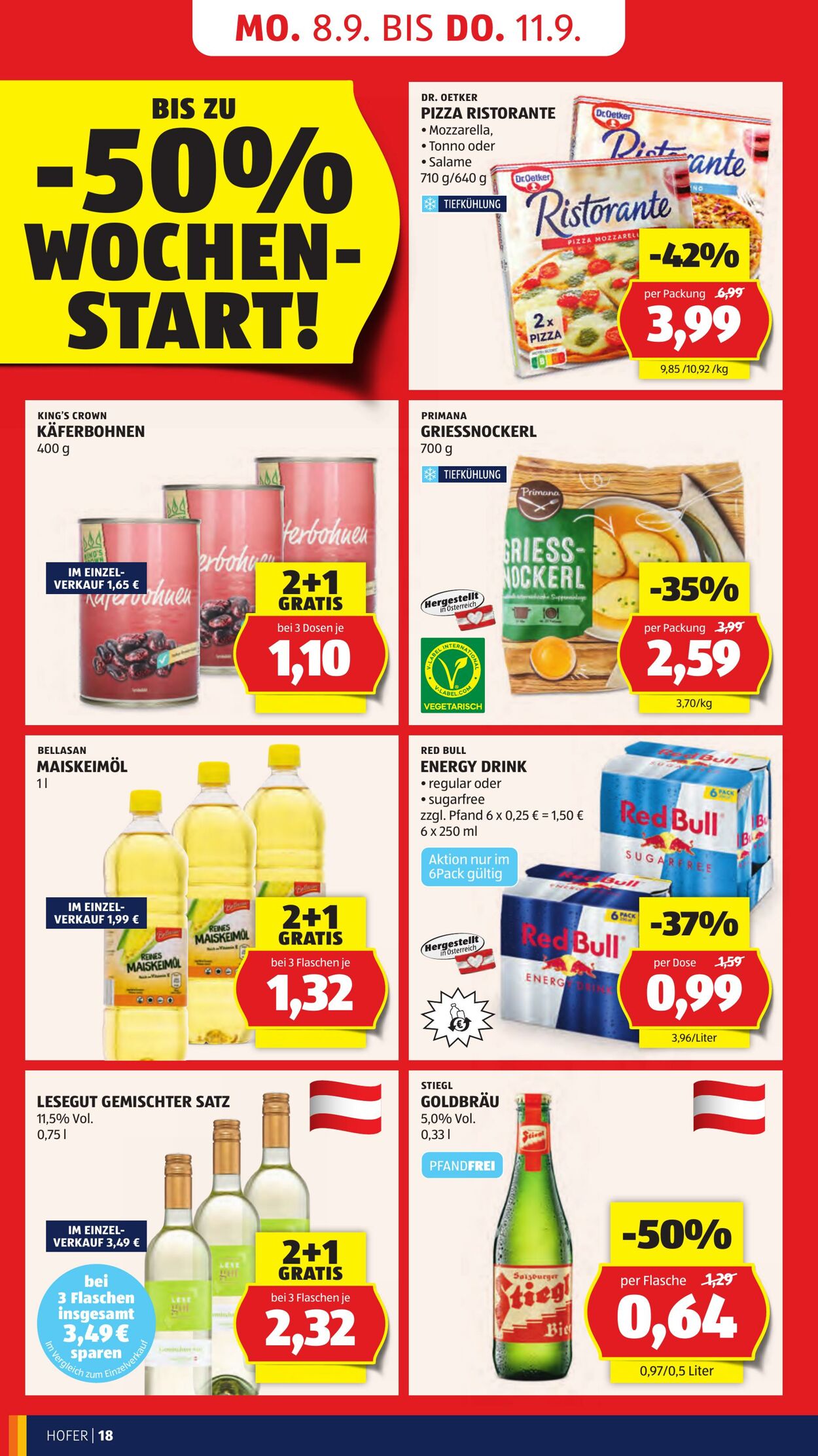 Prospekt Hofer 05.09.2025 - 11.09.2025