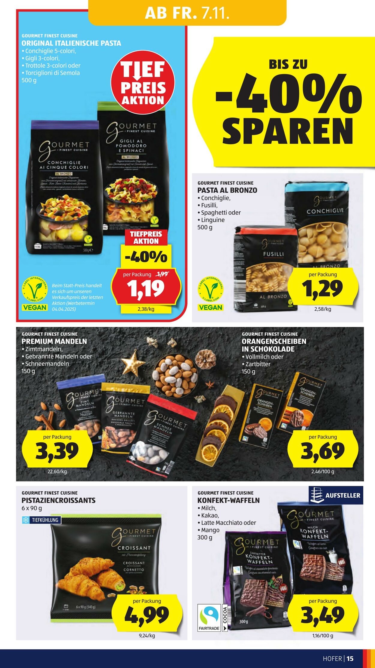 Prospekt Hofer 07.11.2025 - 13.11.2025