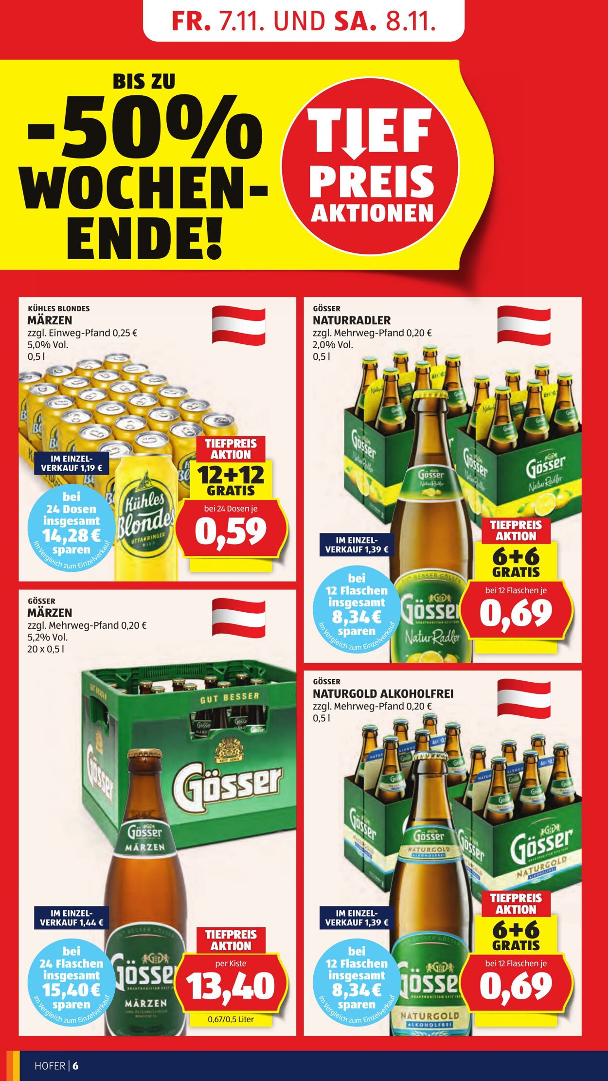 Prospekt Hofer 07.11.2025 - 13.11.2025