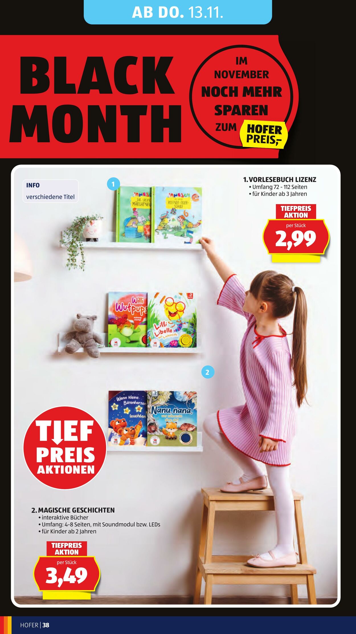 Prospekt Hofer 07.11.2025 - 13.11.2025
