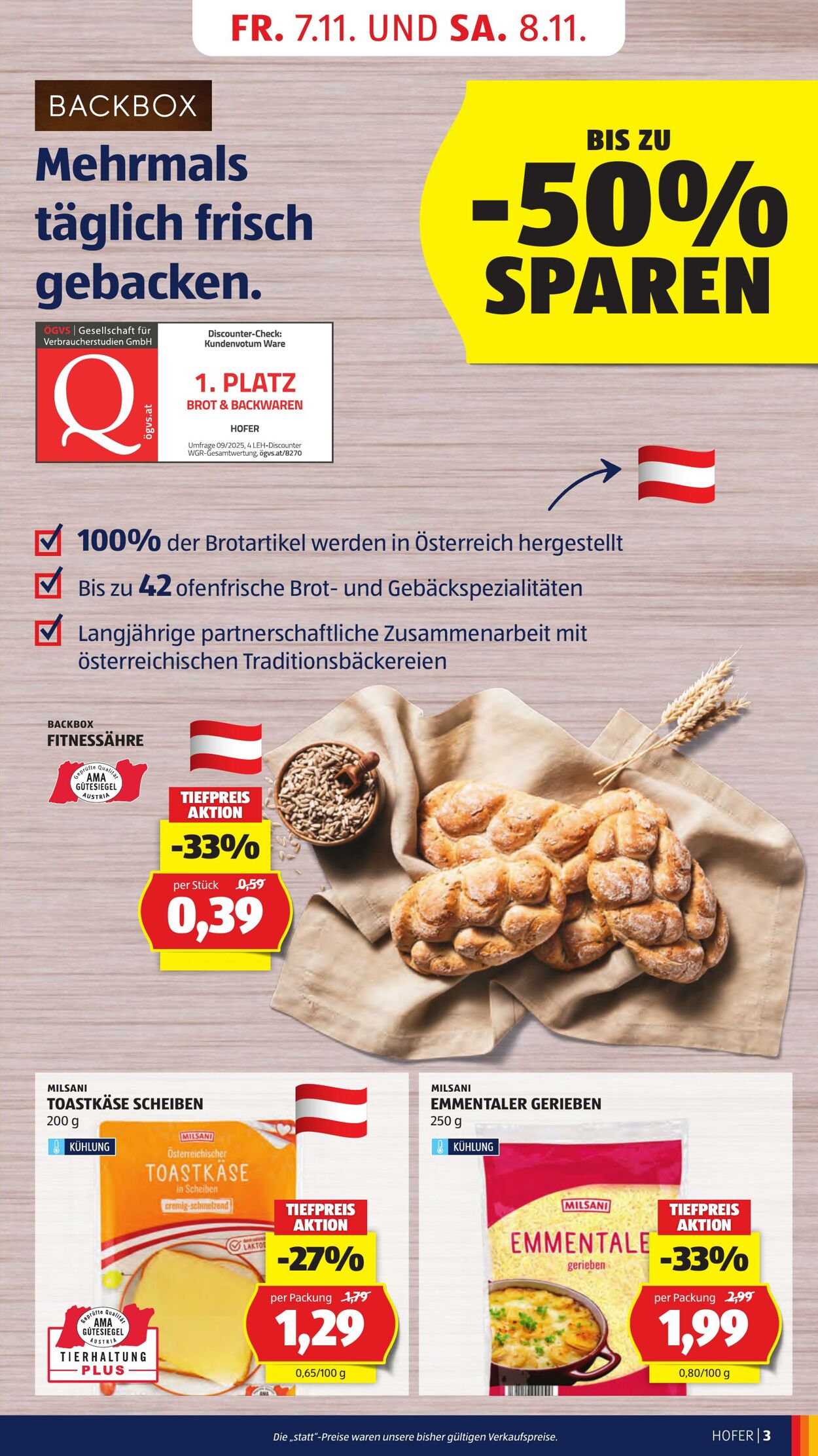 Prospekt Hofer 07.11.2025 - 13.11.2025