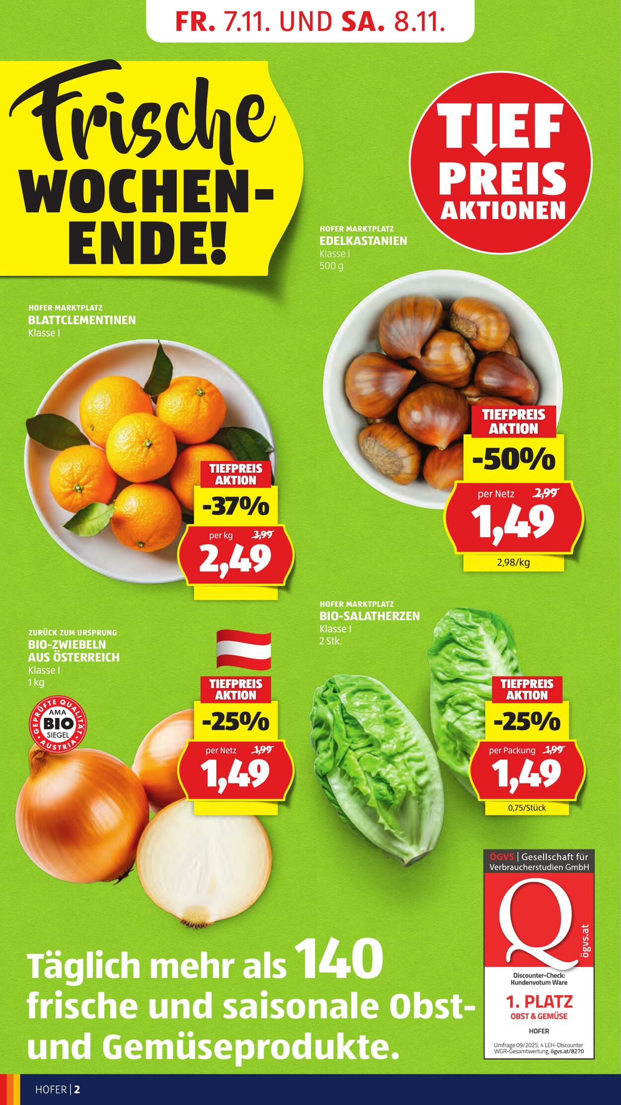 Prospekt Hofer 07.11.2025 - 13.11.2025