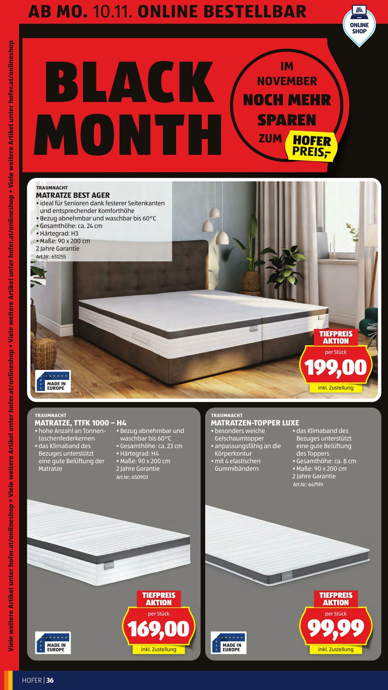 Prospekt Hofer 07.11.2025 - 13.11.2025