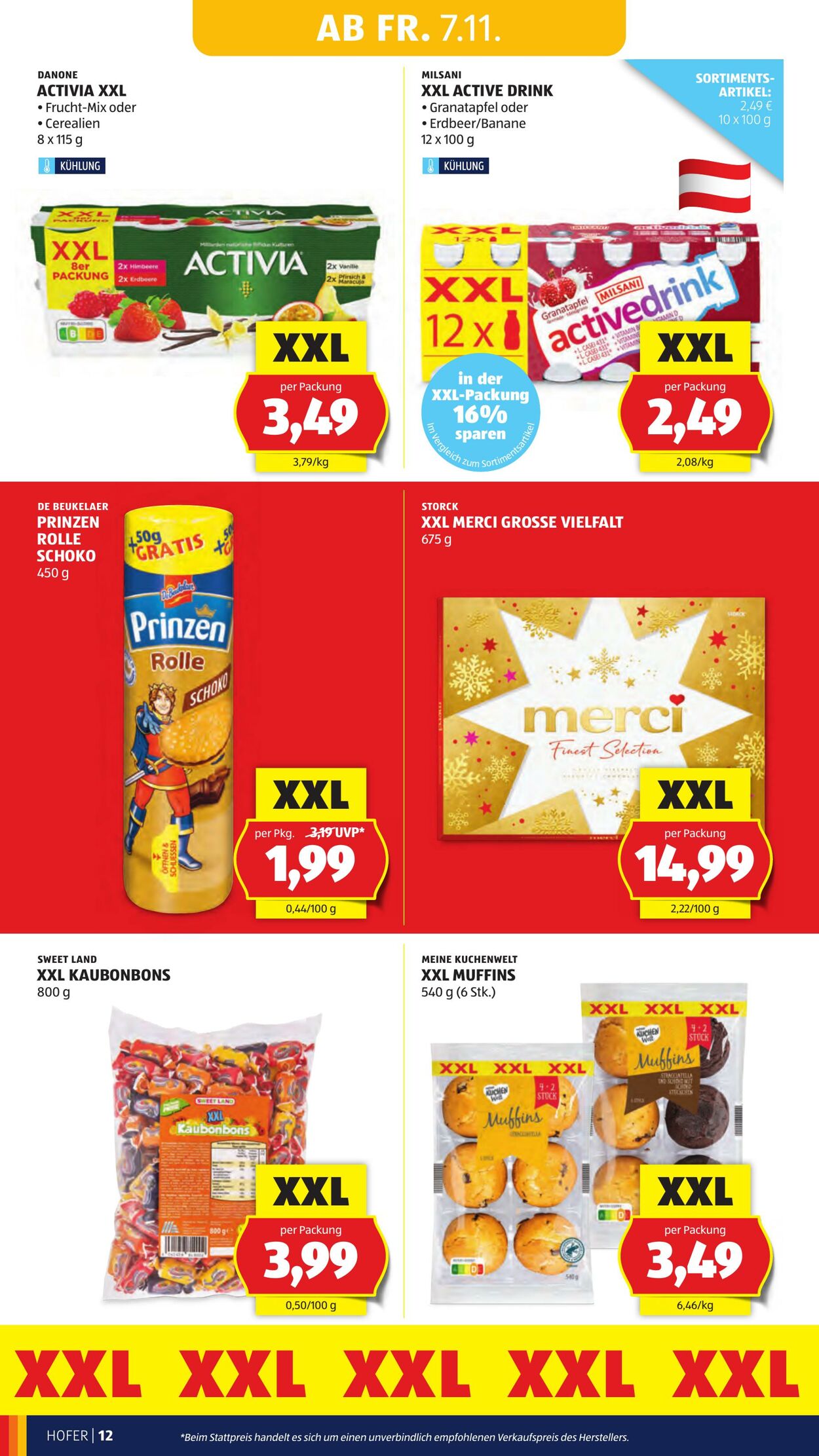 Prospekt Hofer 07.11.2025 - 13.11.2025